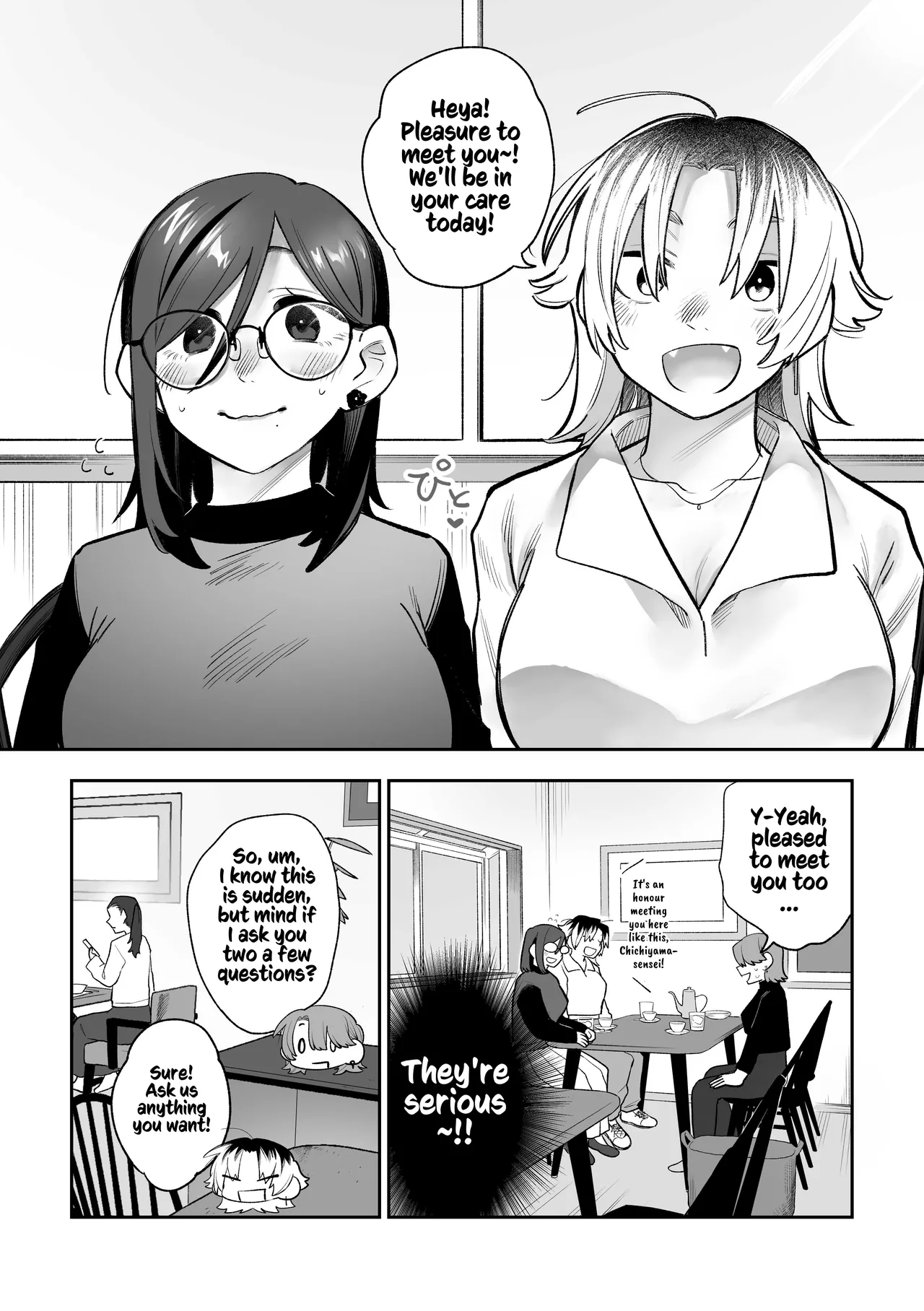 [Dozuke Taira Yuri Teikoku (Suzuo)] Onna Doushi no Sex ga Mitakatta dake nano ni Watashi mo Suru Koto ni Nattan da ga! | Roped Into Lezzy Sex: I Just Wanted to Watch~!! [Digital] [English] [Kusanuu] Bildnummer 6