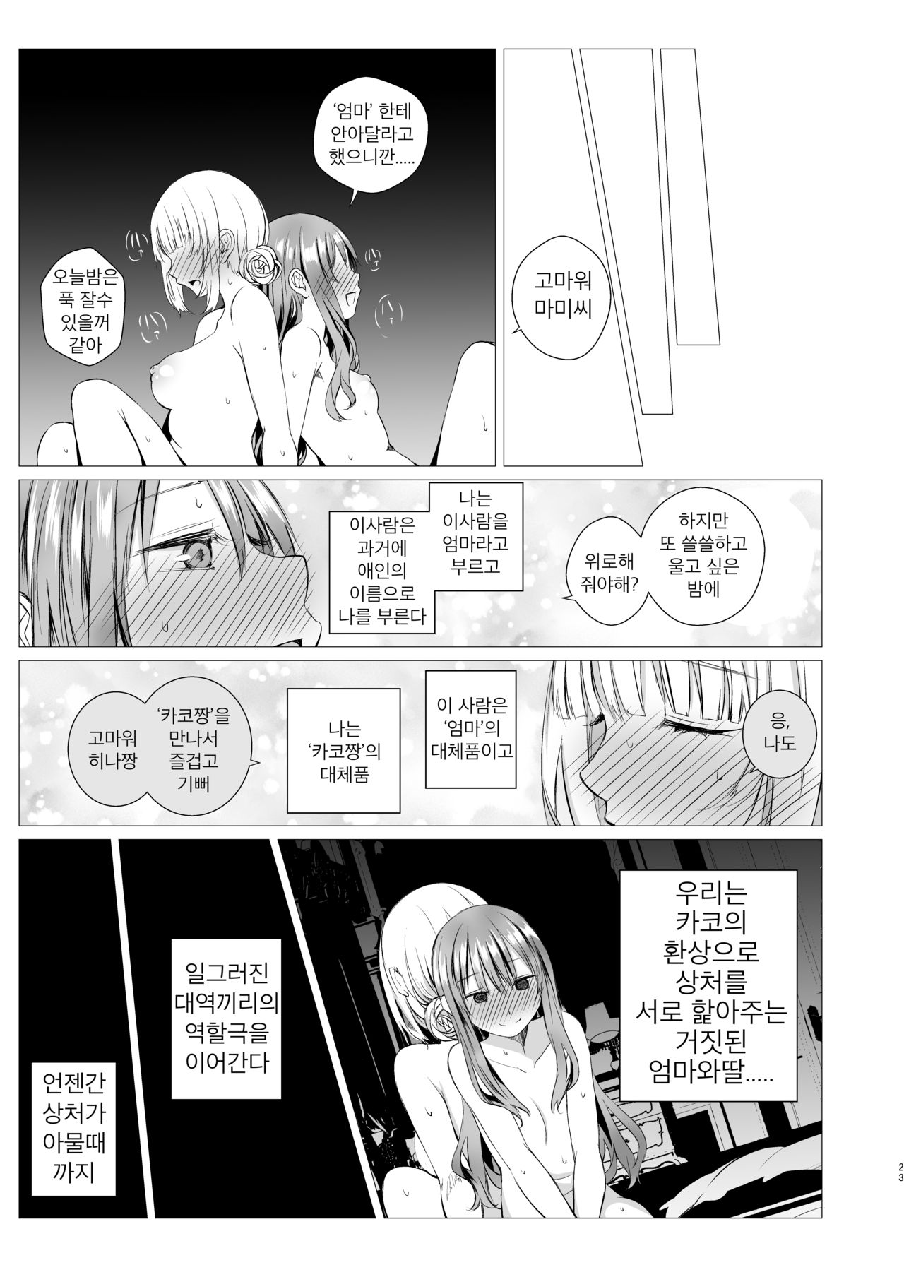 [Harumachi Tsurara (Shichoson)] Futari no Kako wa Mamanaranai [Korean] [소유] [Digital] image number 22