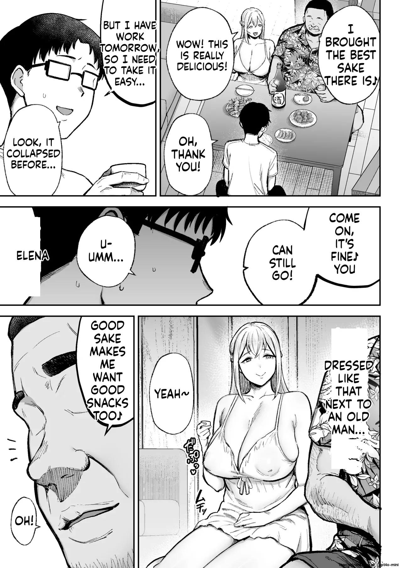 [Golden Bazooka (Gagarin Kichi)] Netorareta Bakunyuu Blonde Zuma Elena 3 MTL [English] [Digital] image number 14