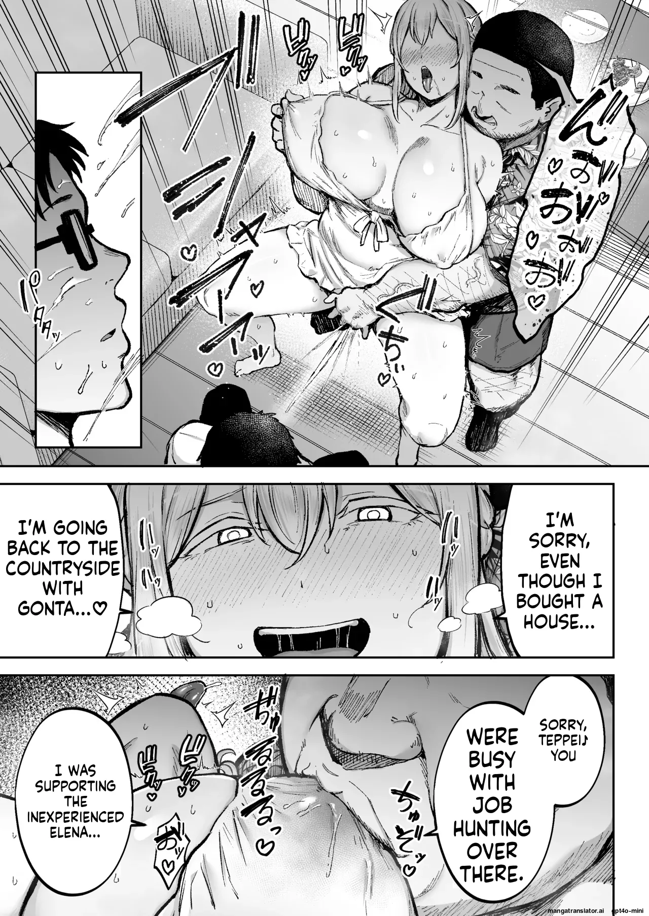 [Golden Bazooka (Gagarin Kichi)] Netorareta Bakunyuu Blonde Zuma Elena 3 MTL [English] [Digital] image number 18