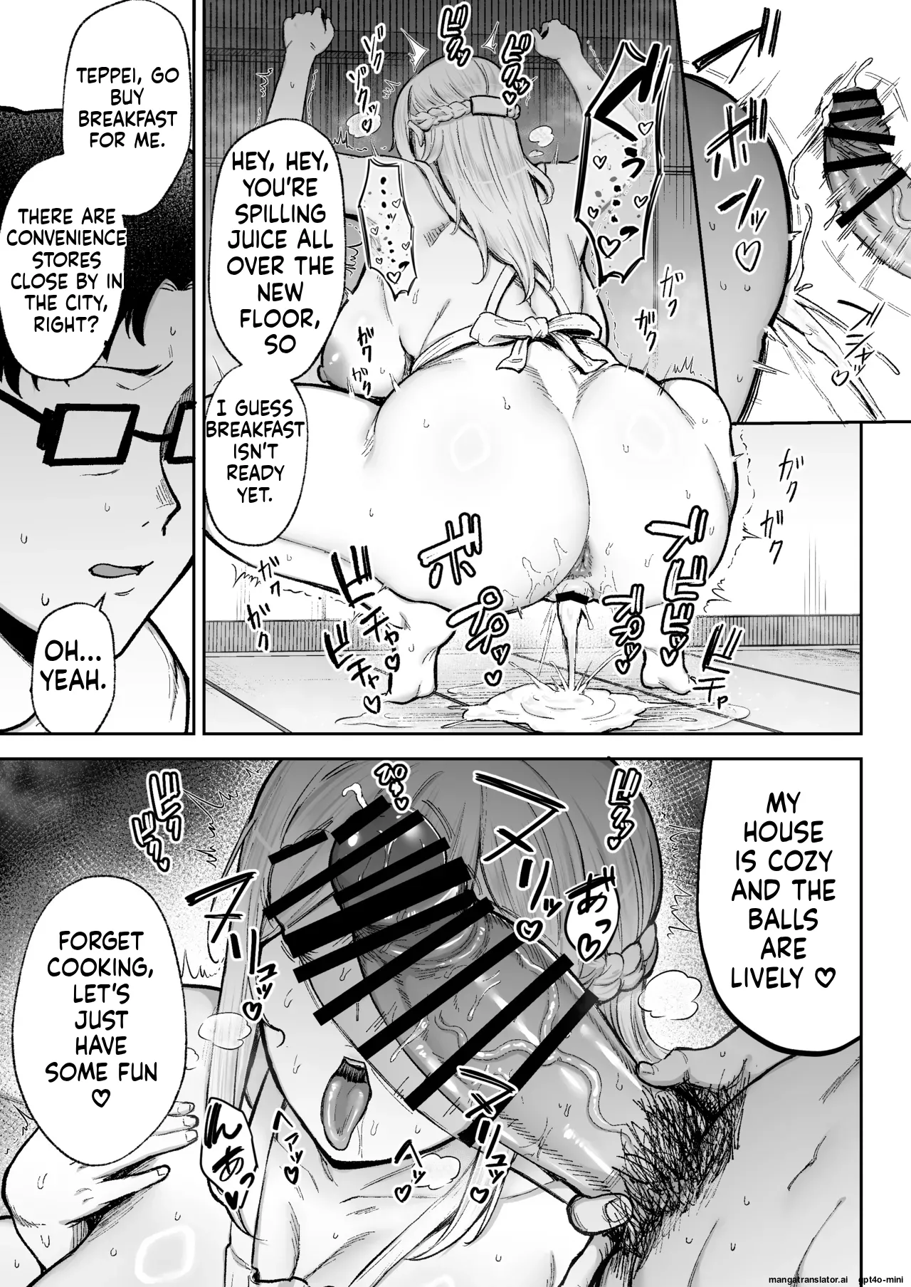 [Golden Bazooka (Gagarin Kichi)] Netorareta Bakunyuu Blonde Zuma Elena 3 MTL [English] [Digital] image number 30