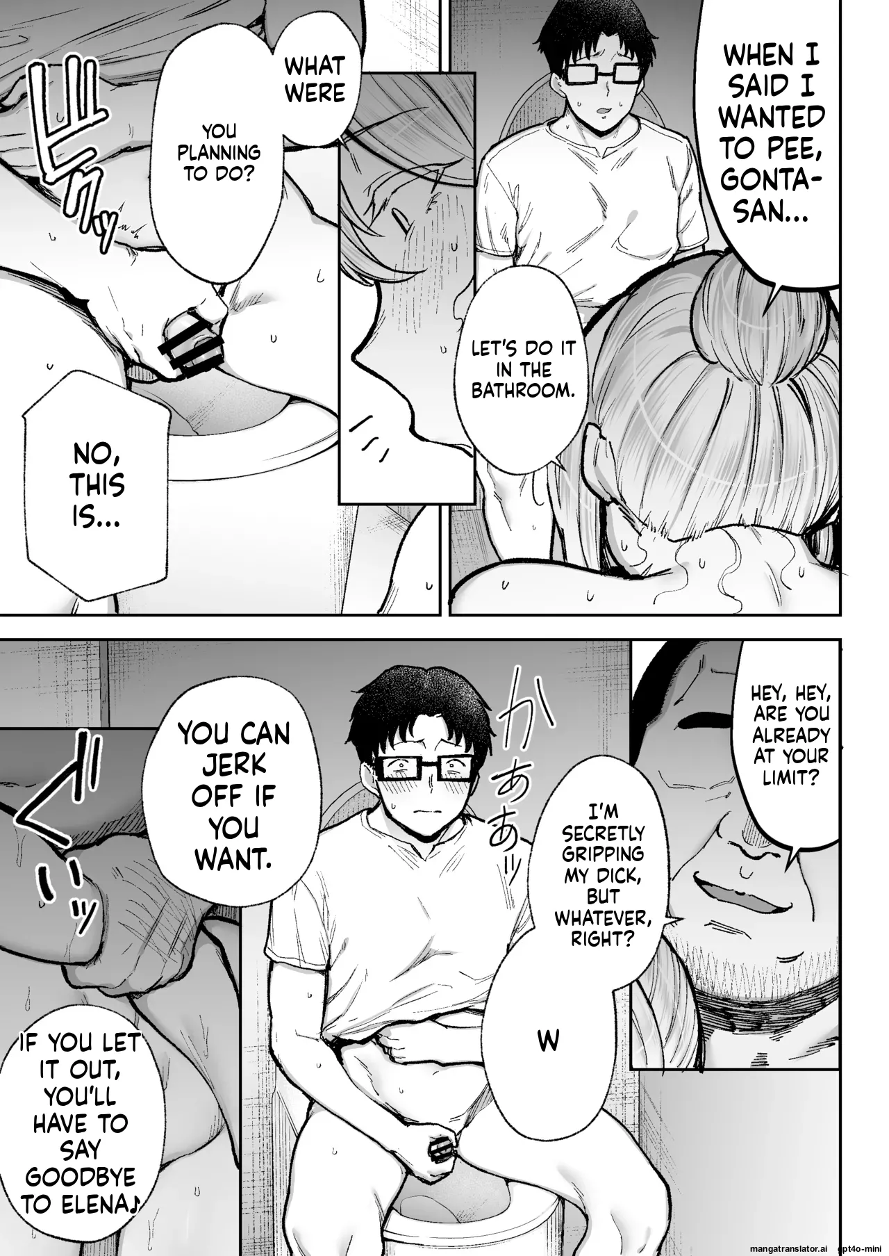 [Golden Bazooka (Gagarin Kichi)] Netorareta Bakunyuu Blonde Zuma Elena 3 MTL [English] [Digital] image number 40