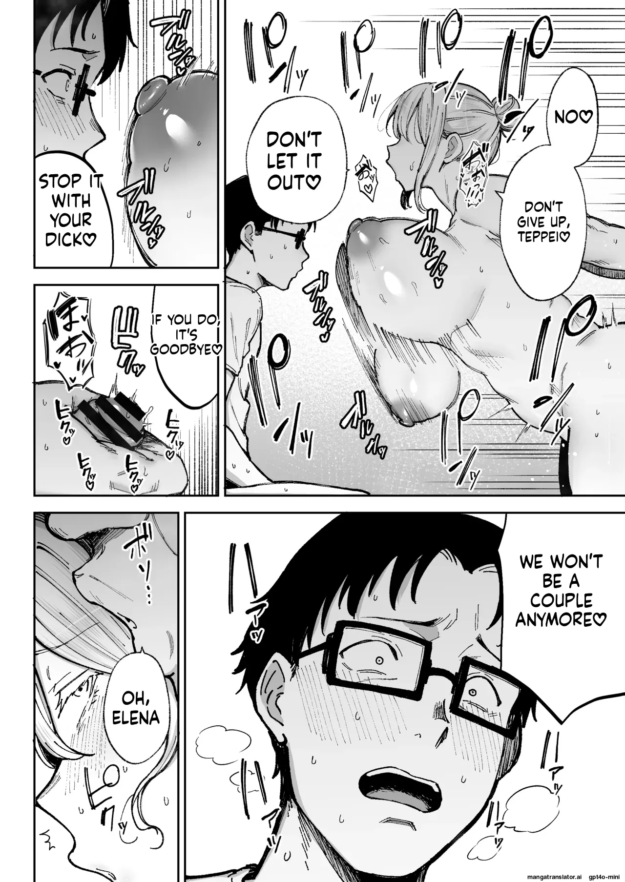 [Golden Bazooka (Gagarin Kichi)] Netorareta Bakunyuu Blonde Zuma Elena 3 MTL [English] [Digital] image number 43