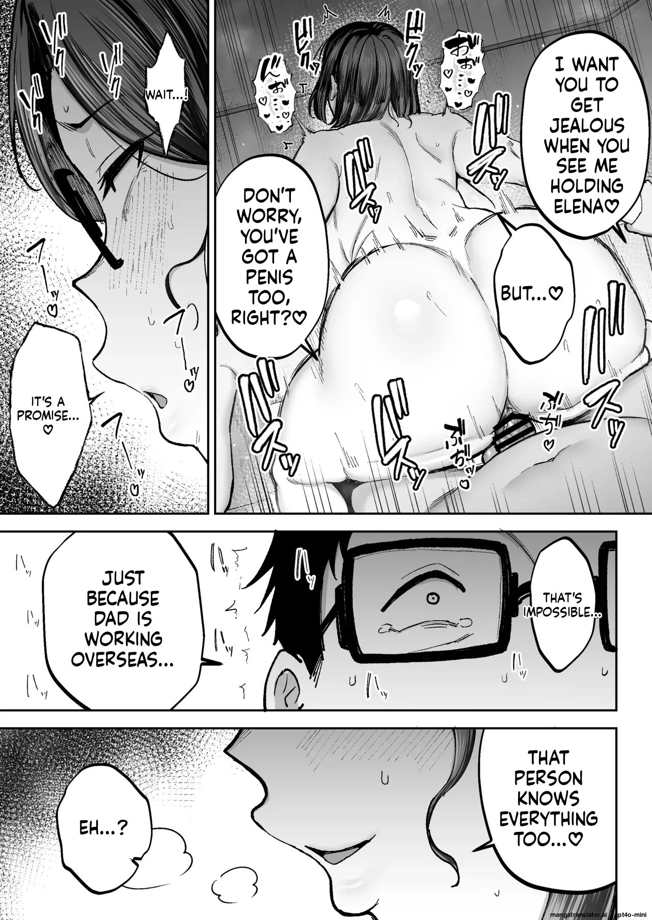 [Golden Bazooka (Gagarin Kichi)] Netorareta Bakunyuu Blonde Zuma Elena 3 MTL [English] [Digital] image number 56