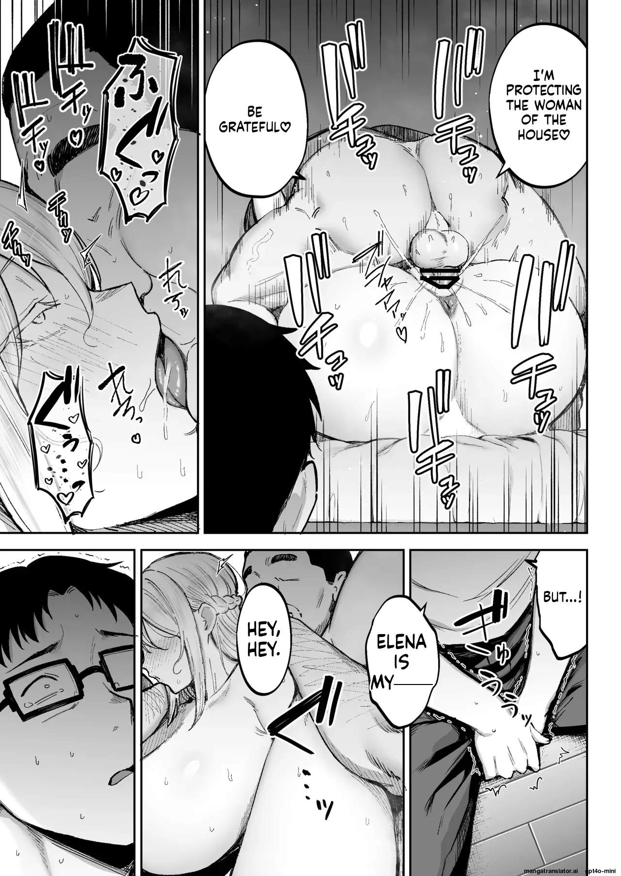 [Golden Bazooka (Gagarin Kichi)] Netorareta Bakunyuu Blonde Zuma Elena 3 MTL [English] [Digital] image number 62