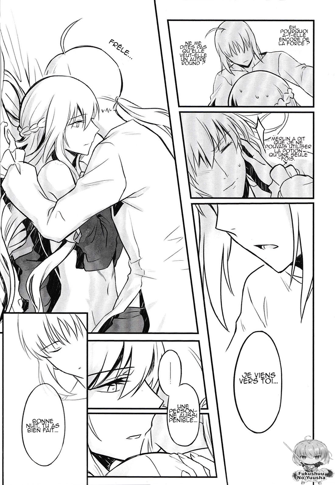 [Yohchi] Fate Fanbook #1 Artoria x Morgan (Fate/Grand Order) [French] [Northface] image number 17