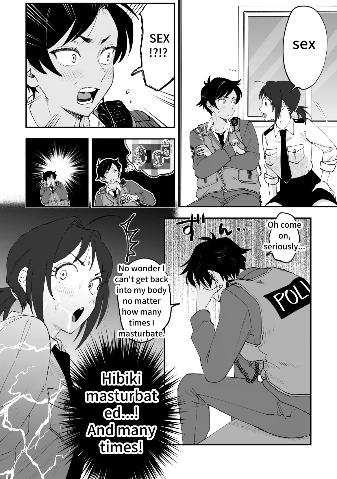 (PIXIV Fanbox) Futanari Hibiki x Chizuru (Part 1) (English) [Pi-ko] image number 4