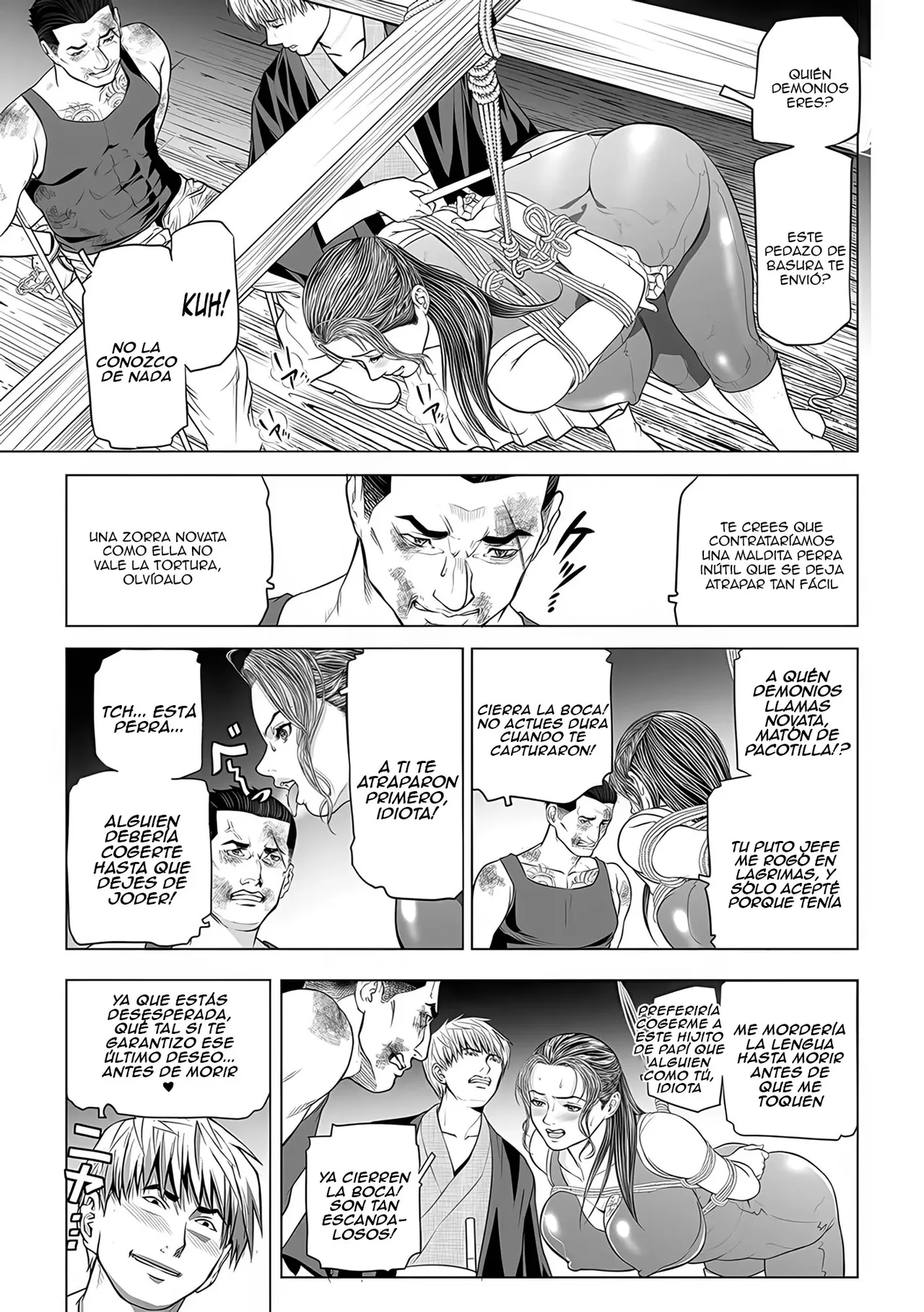 [Tenma Femio] In Ka ~INGA~ Kangoku no Onna Goroshiya 1｜Fruta Prohibida ~INGA~ La Asesina en la Prisión de la Lujuria 1 [Spanish] [Anything] [Digital] image number 9