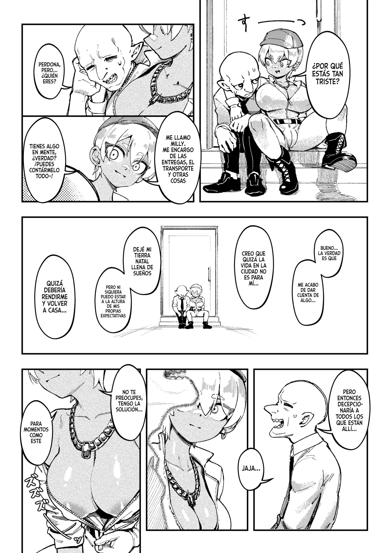 [ProudBanana] Goblin Sei Chiku 02｜Una Bestia Sexual Llamado Goblin 02 [Spanish] [Armagedón_Z] [Digital] Bildnummer 15