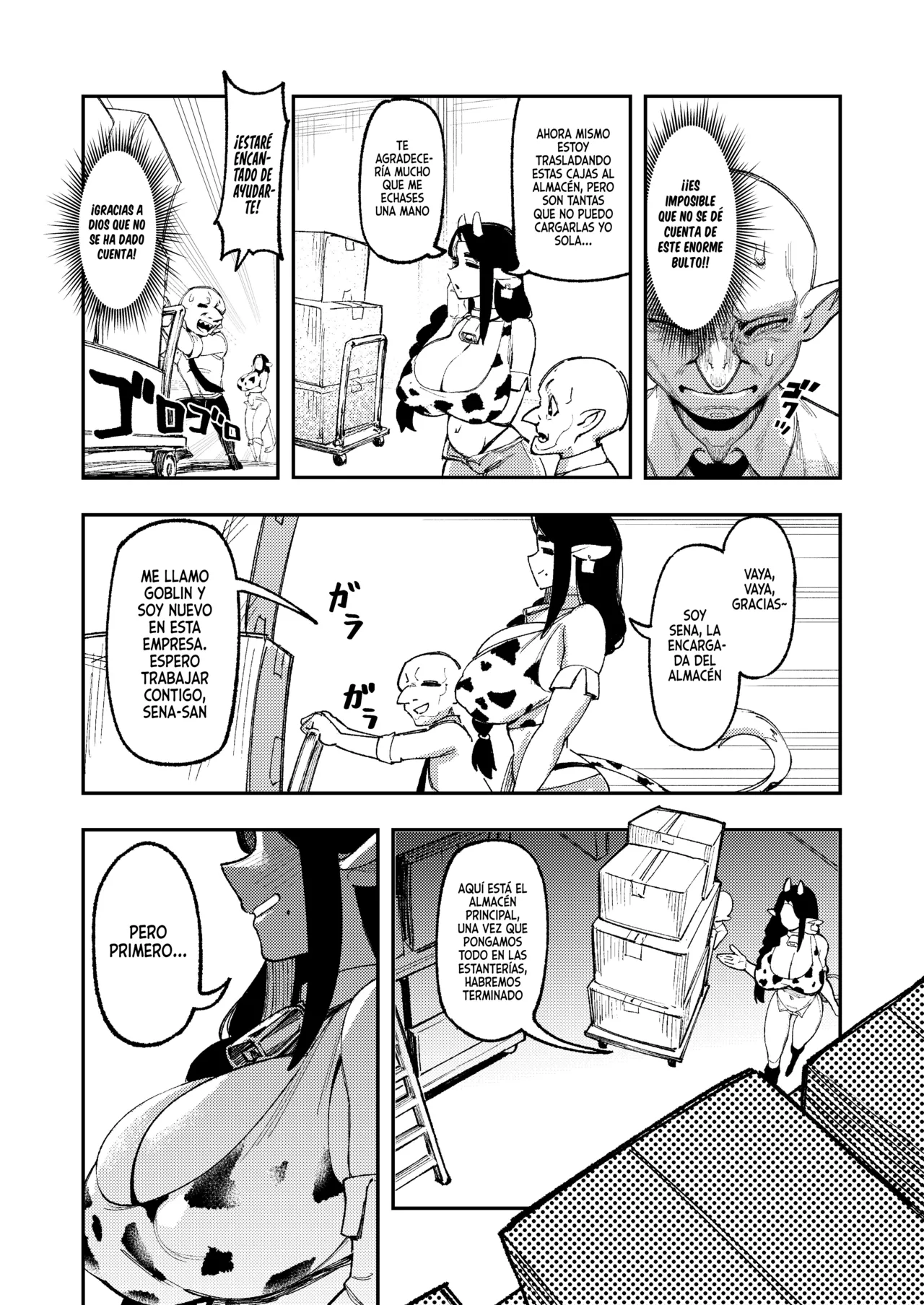 [ProudBanana] Goblin Sei Chiku 02｜Una Bestia Sexual Llamado Goblin 02 [Spanish] [Armagedón_Z] [Digital] Bildnummer 29