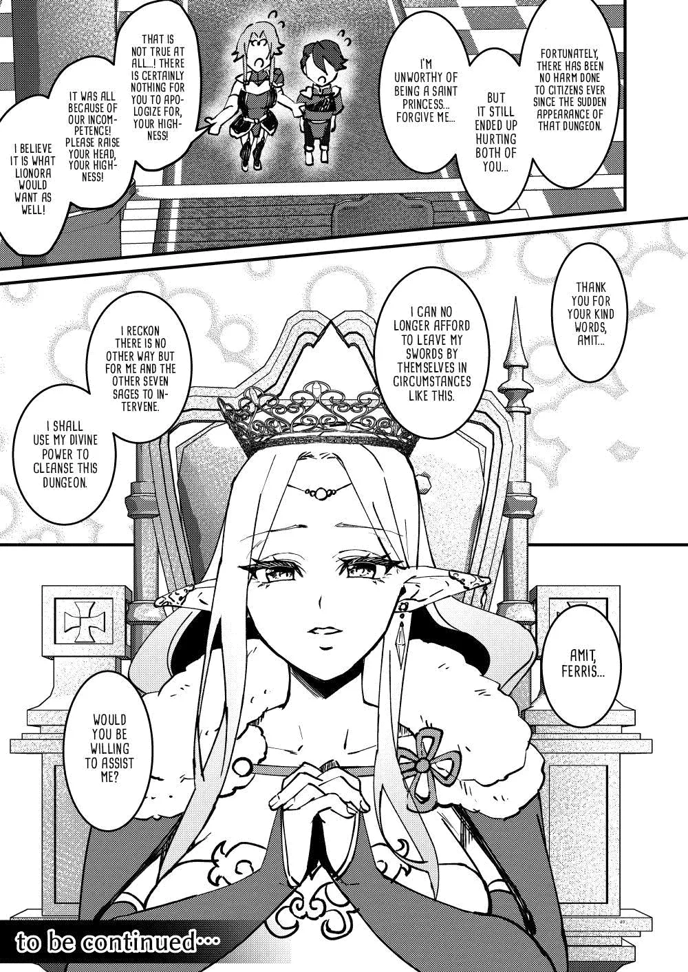 [Hanami-ga Saku (Sakurai Toki)] TS Change!？ Kan Da ETD (Ero Trap Dungeon)!!! | Transexual Transformation!? Femcorrupting Erotic Trap Dungeon!!! [English] [Digital] [Project Valvrein] 画像番号 48