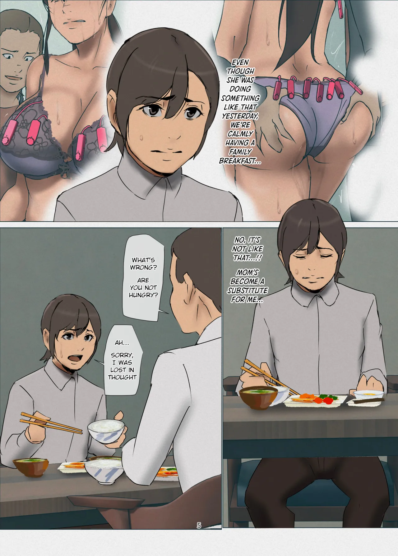 [Yojouhan Shobou] Ikenie no Haha 4 [English] [Nubi] image number 5