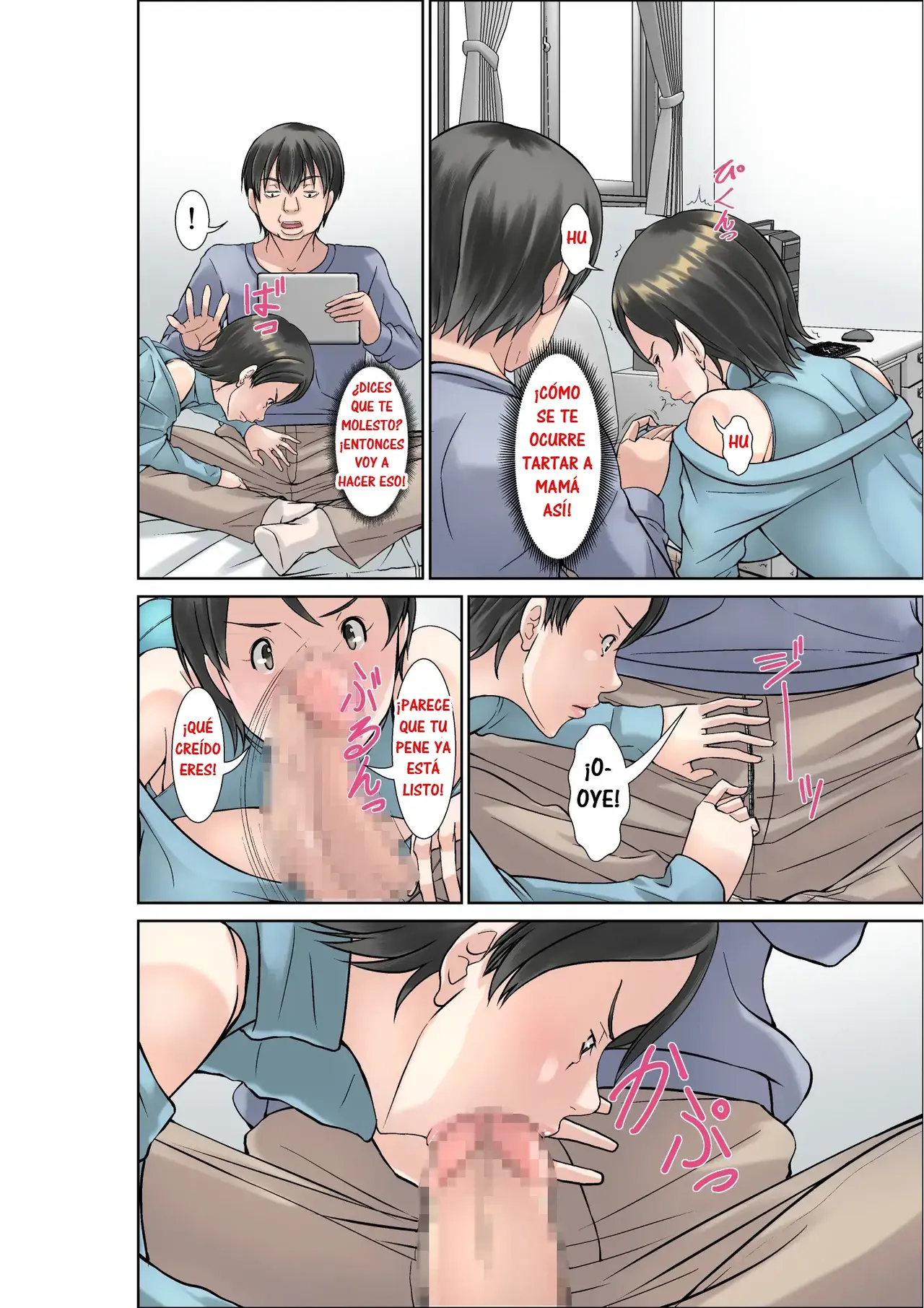 [Hoyoyodou] Kora! Anta Hahaoya o Kudoite Nani Shiyoutte Iu no! 〜Katsuo Hitorigurashi Hen〜 Sono 3｜¡Oye! ¿Qué Pretendes Seduciendo a Tu Madre？~La Vida en Solitario de Katsuo~ 3 [Spanish] [RYU-SHINS] image number 6