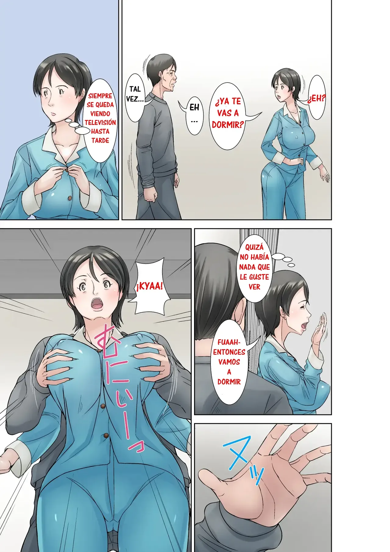 [Hoyoyodou] Kora! Anta Hahaoya o Kudoite Nani Shiyoutte Iu no! 〜Katsuo Hitorigurashi Hen〜 Sono 3｜¡Oye! ¿Qué Pretendes Seduciendo a Tu Madre？~La Vida en Solitario de Katsuo~ 3 [Spanish] [RYU-SHINS] image number 15