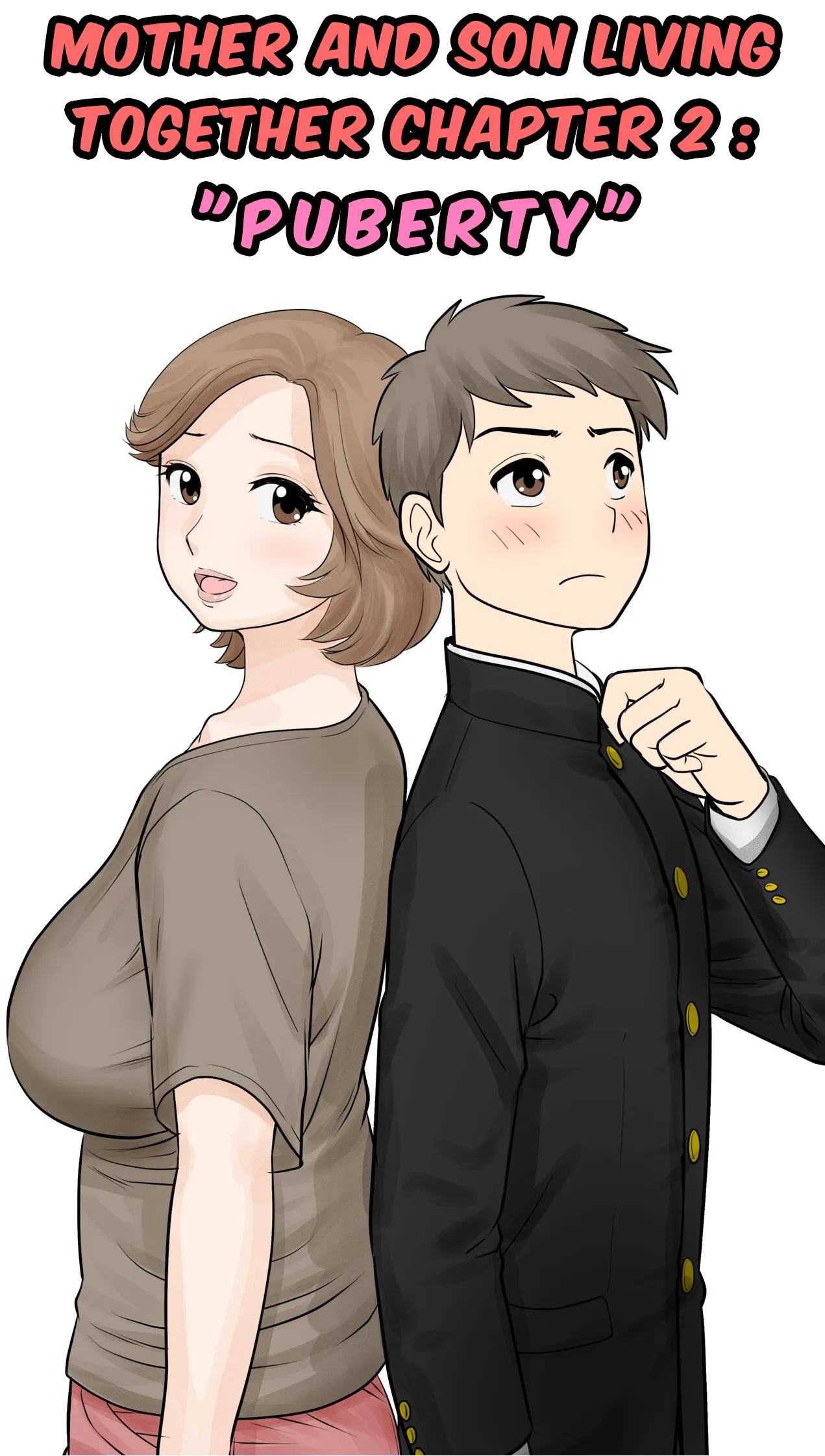 [Fuwatoro Opanchu Cake] Mother and Child Living Together Chapter 2 : Puberty [English] image number 1