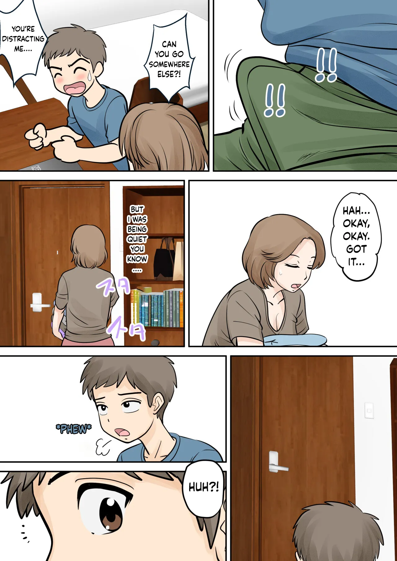 [Fuwatoro Opanchu Cake] Mother and Child Living Together Chapter 2 : Puberty [English] image number 7