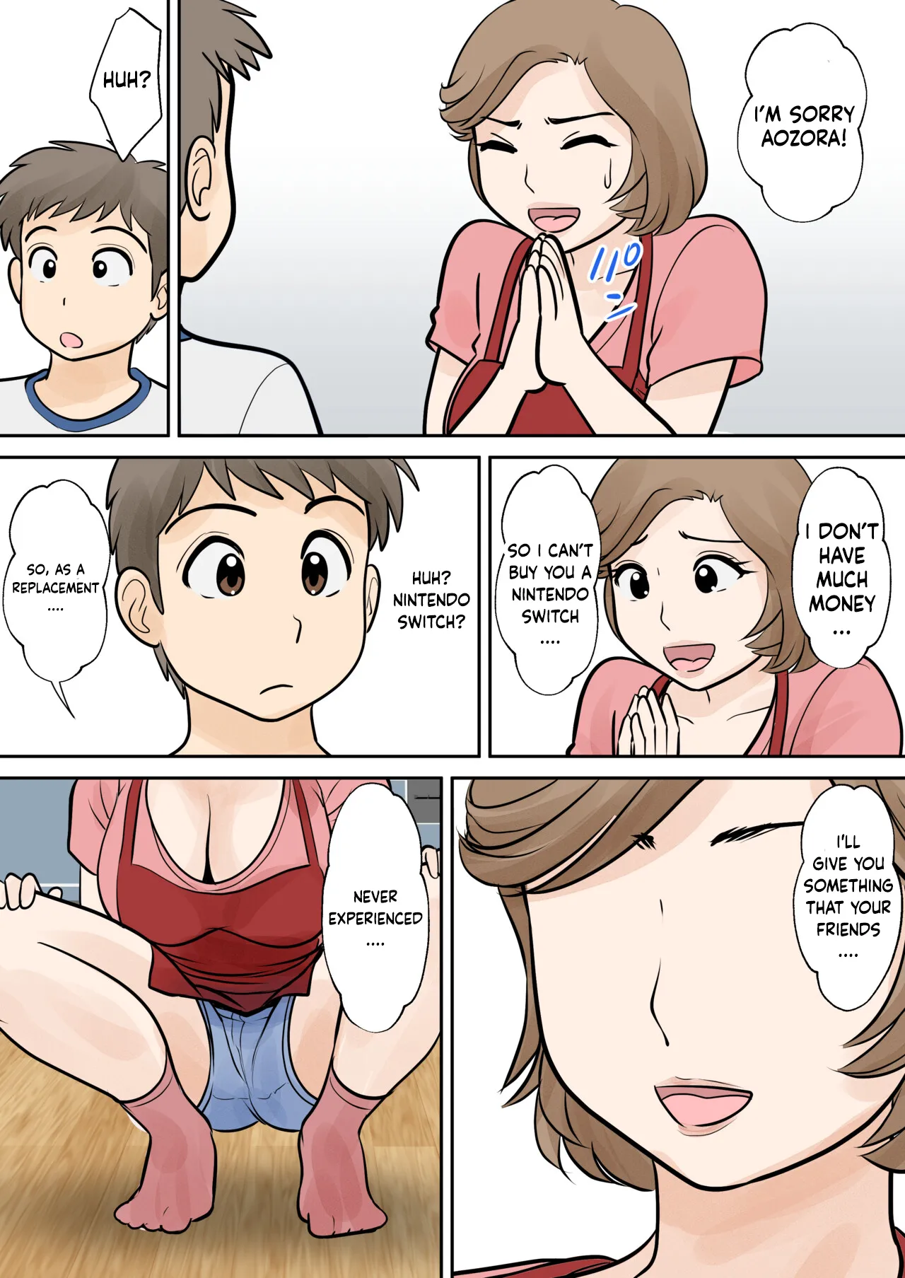 [Fuwatoro Opanchu Cake] Mother and Child Living Together Chapter 2 : Puberty [English] image number 15