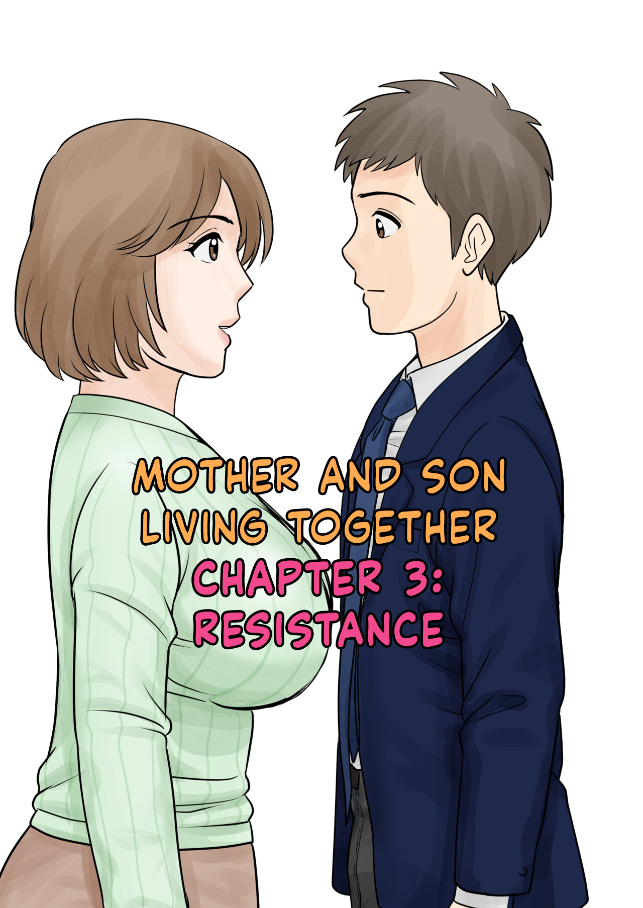 [Fuwatoro Opanchu Cake] Mother and Child Living Together Chapter 3 : Resistance [English] 图片编号 1