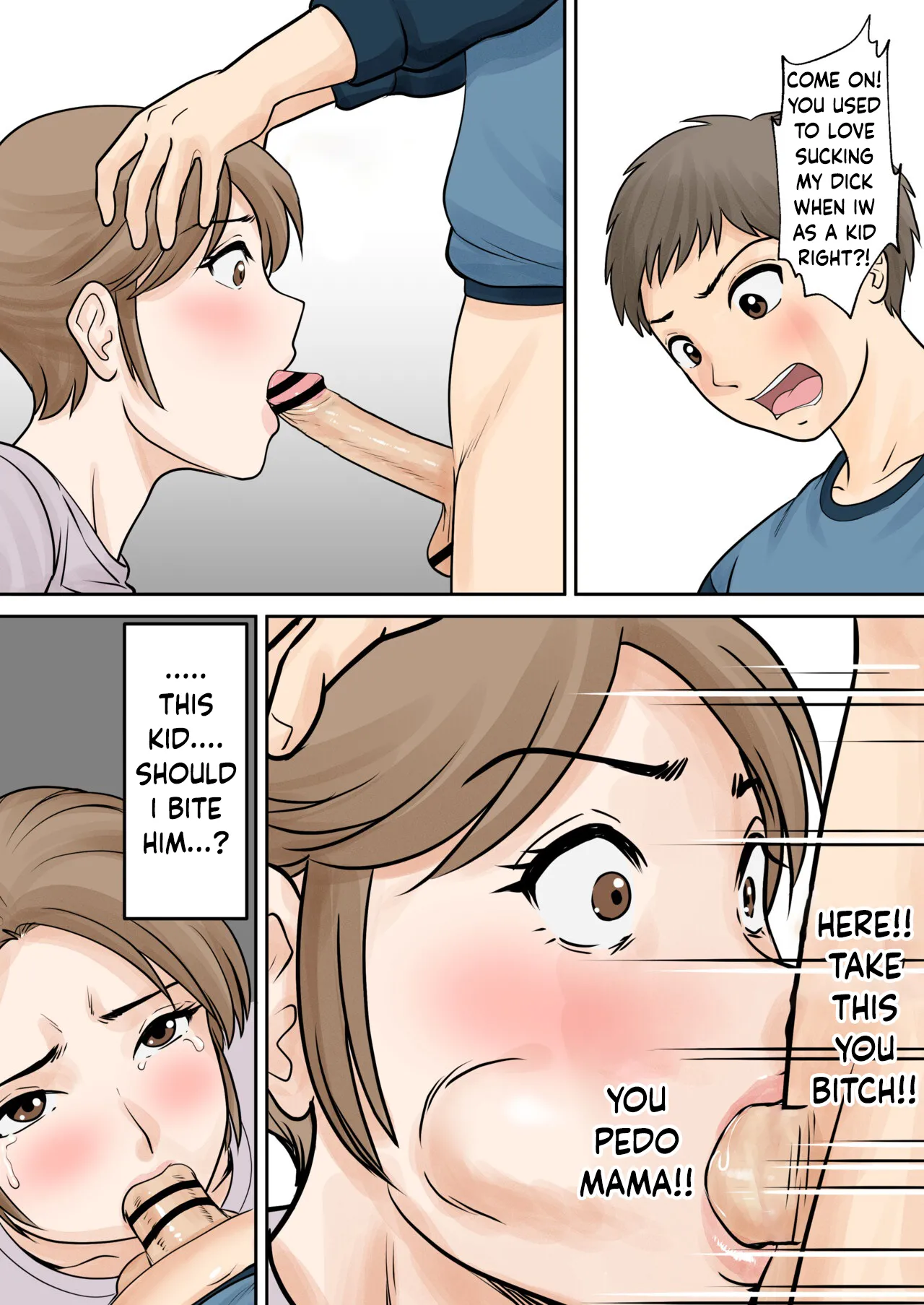 [Fuwatoro Opanchu Cake] Mother and Child Living Together Chapter 3 : Resistance [English] 图片编号 29