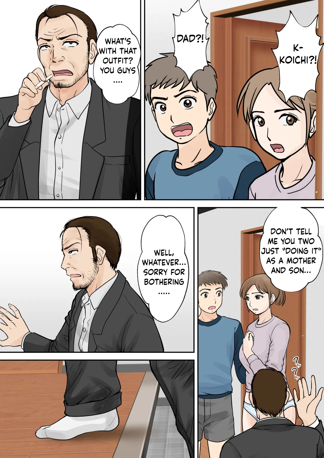 [Fuwatoro Opanchu Cake] Mother and Child Living Together Chapter 3 : Resistance [English] 图片编号 35