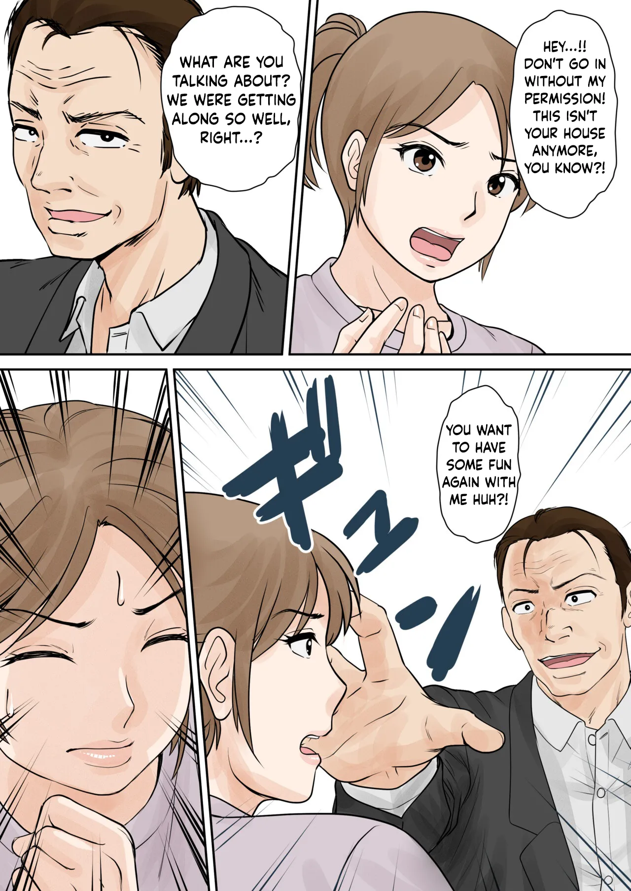 [Fuwatoro Opanchu Cake] Mother and Child Living Together Chapter 3 : Resistance [English] 图片编号 36