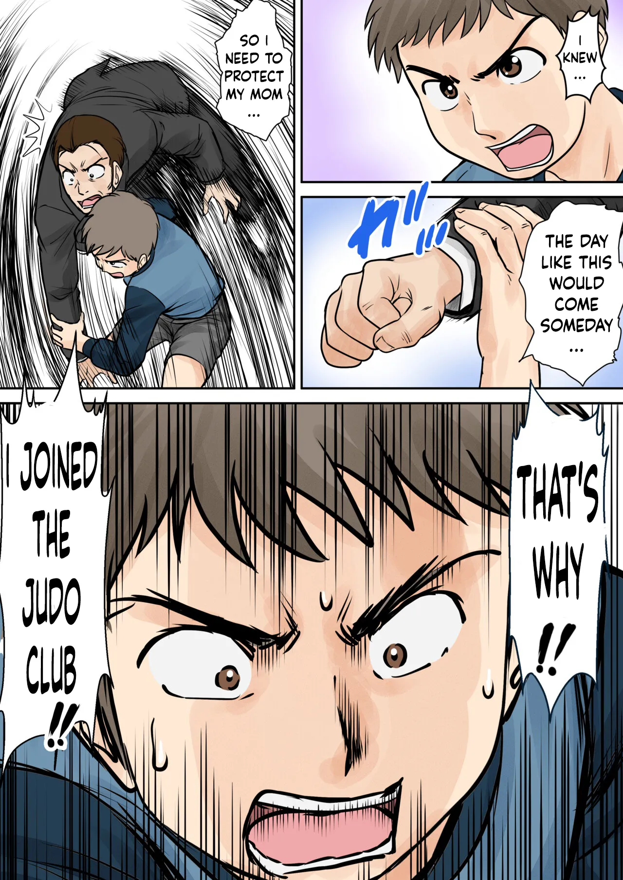 [Fuwatoro Opanchu Cake] Mother and Child Living Together Chapter 3 : Resistance [English] 图片编号 40