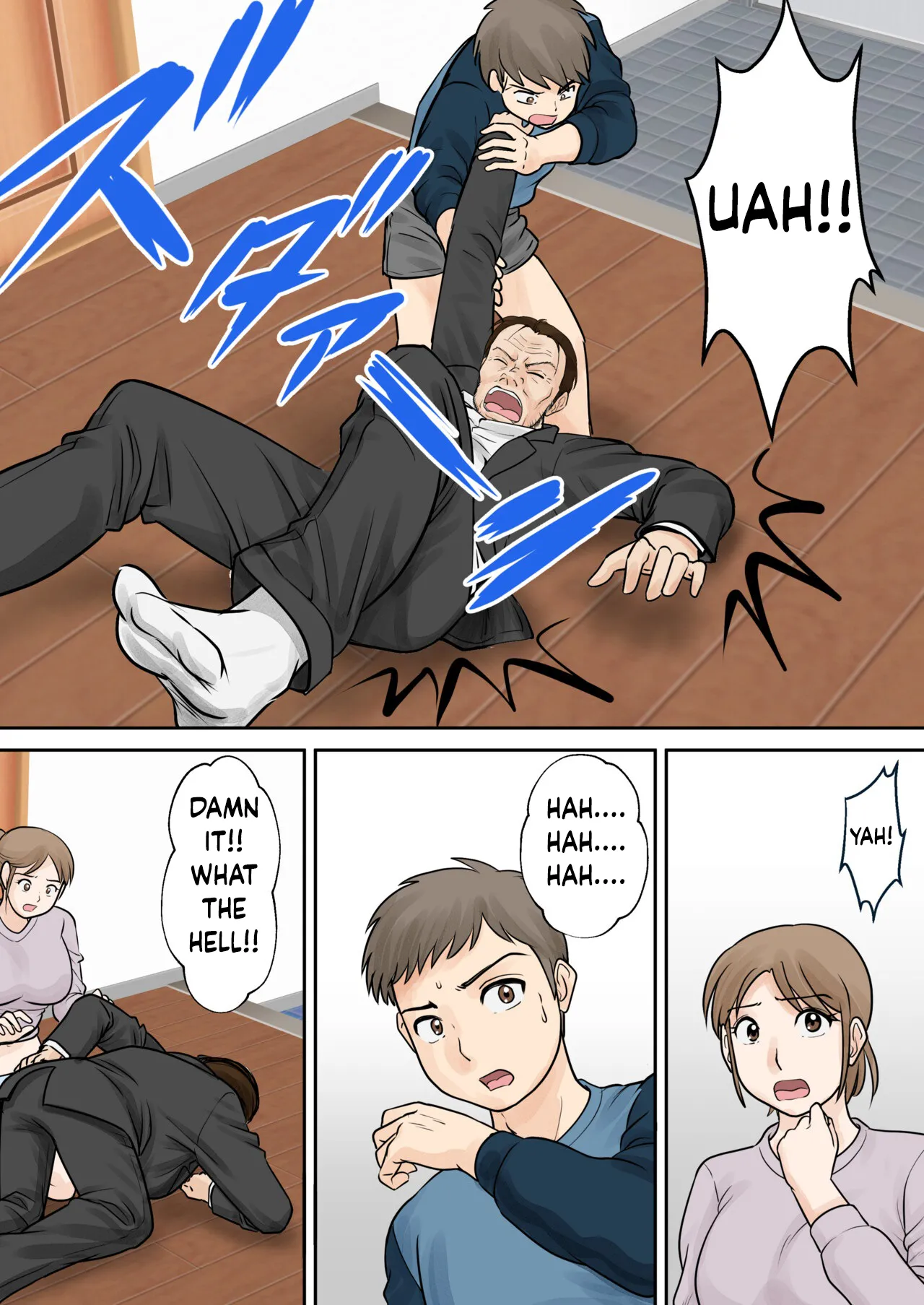 [Fuwatoro Opanchu Cake] Mother and Child Living Together Chapter 3 : Resistance [English] 图片编号 42