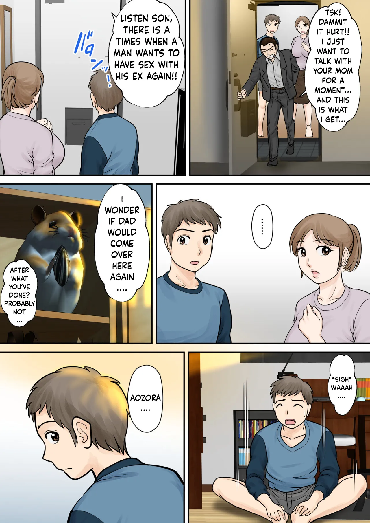 [Fuwatoro Opanchu Cake] Mother and Child Living Together Chapter 3 : Resistance [English] 图片编号 43