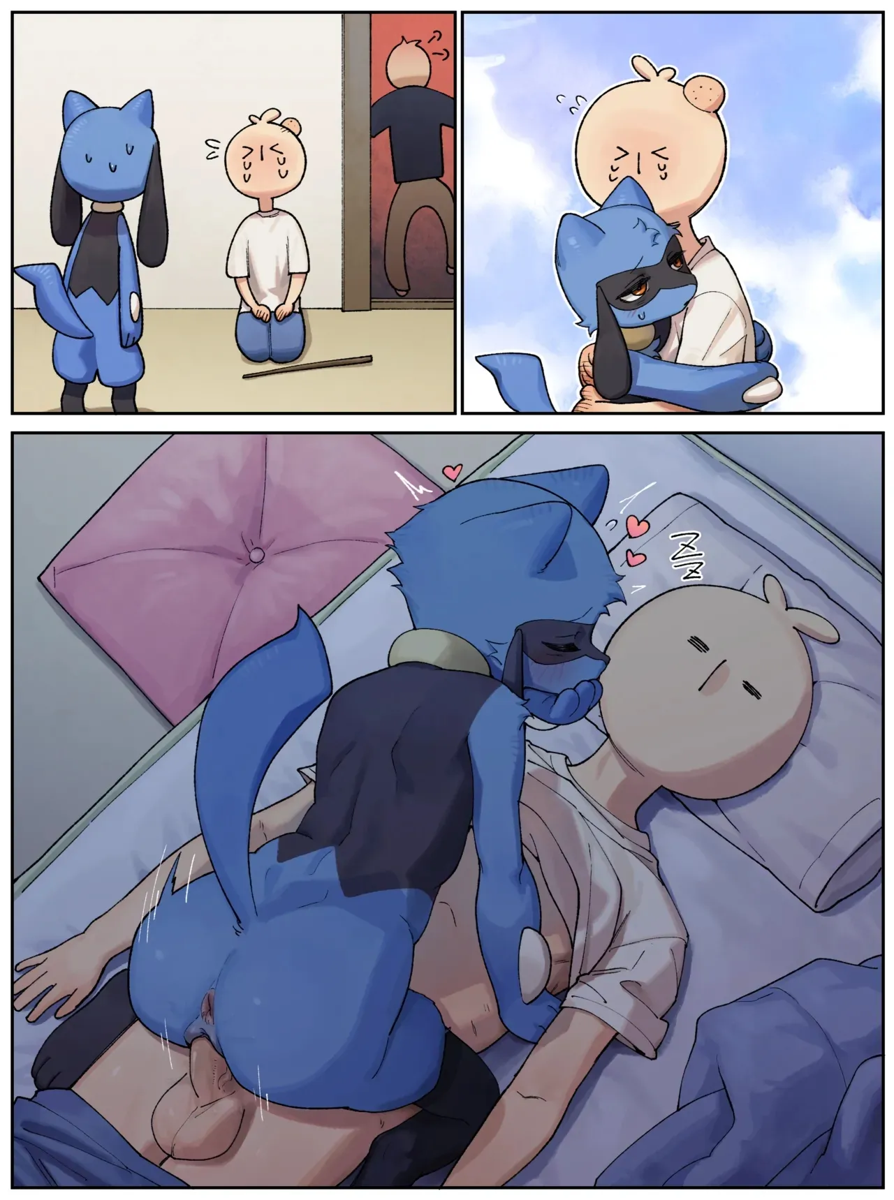 [Gudl] 睡奸自己主人的路卡利欧|(Pokemon) （路的个人汉化）（chinese） 图片编号 2