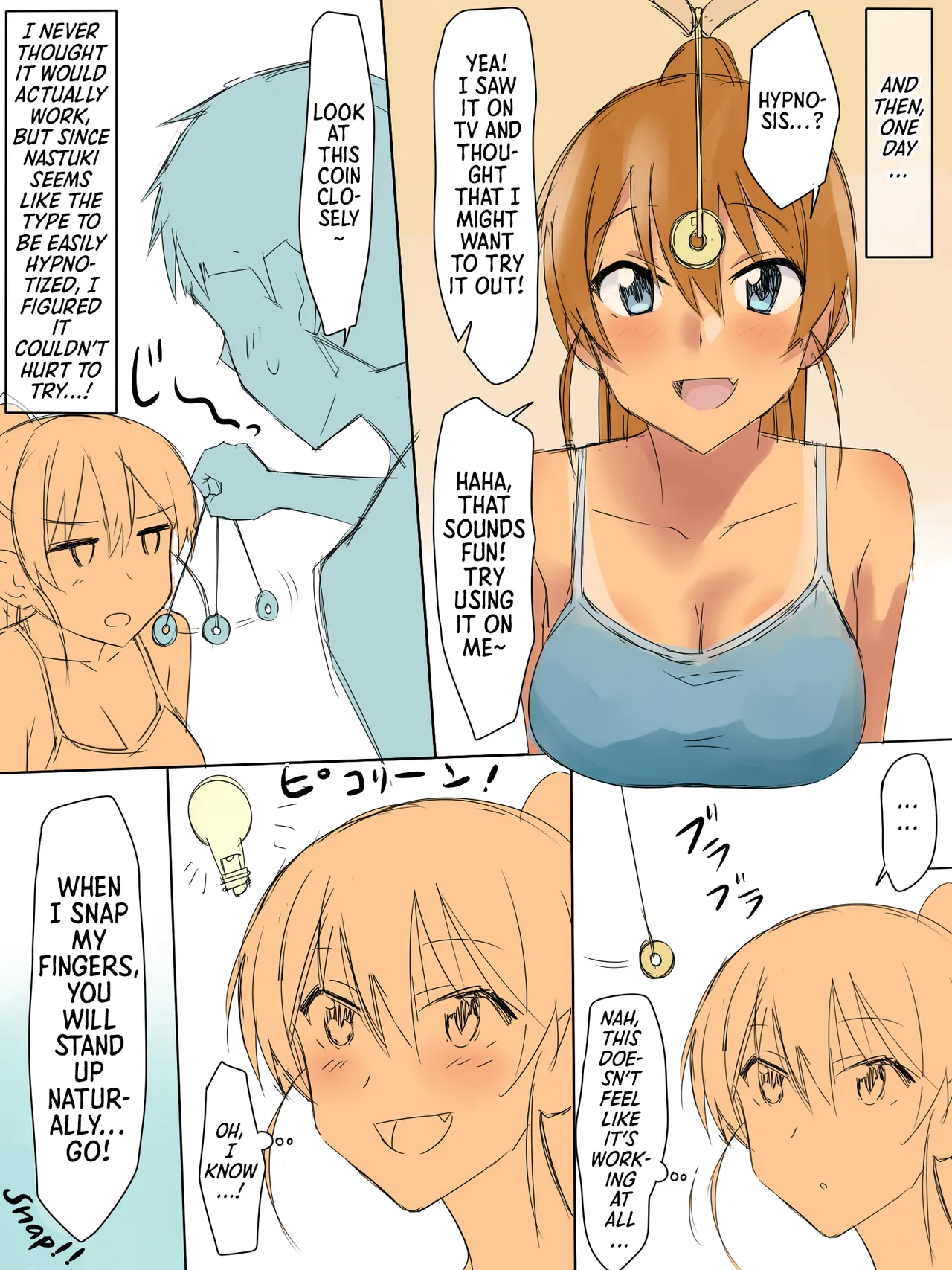 [Circle Kagemusya (Kagemusya)] A Story About Using Hypnosis to Make the Childhood Friend Who Was Like an Older Brother to Me into My Lover [English] [Morally Bankrupt Wizard Translations] image number 3