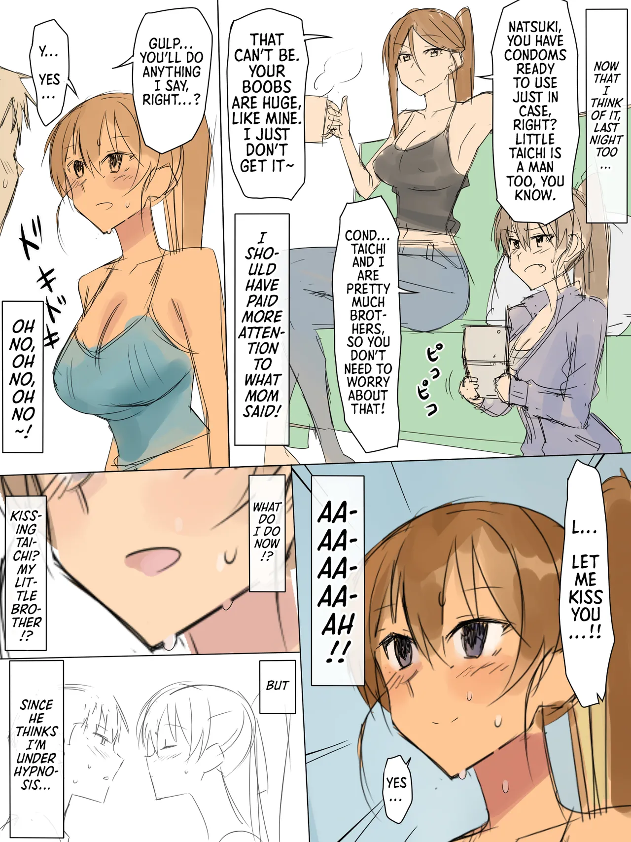 [Circle Kagemusya (Kagemusya)] A Story About Using Hypnosis to Make the Childhood Friend Who Was Like an Older Brother to Me into My Lover [English] [Morally Bankrupt Wizard Translations] image number 7