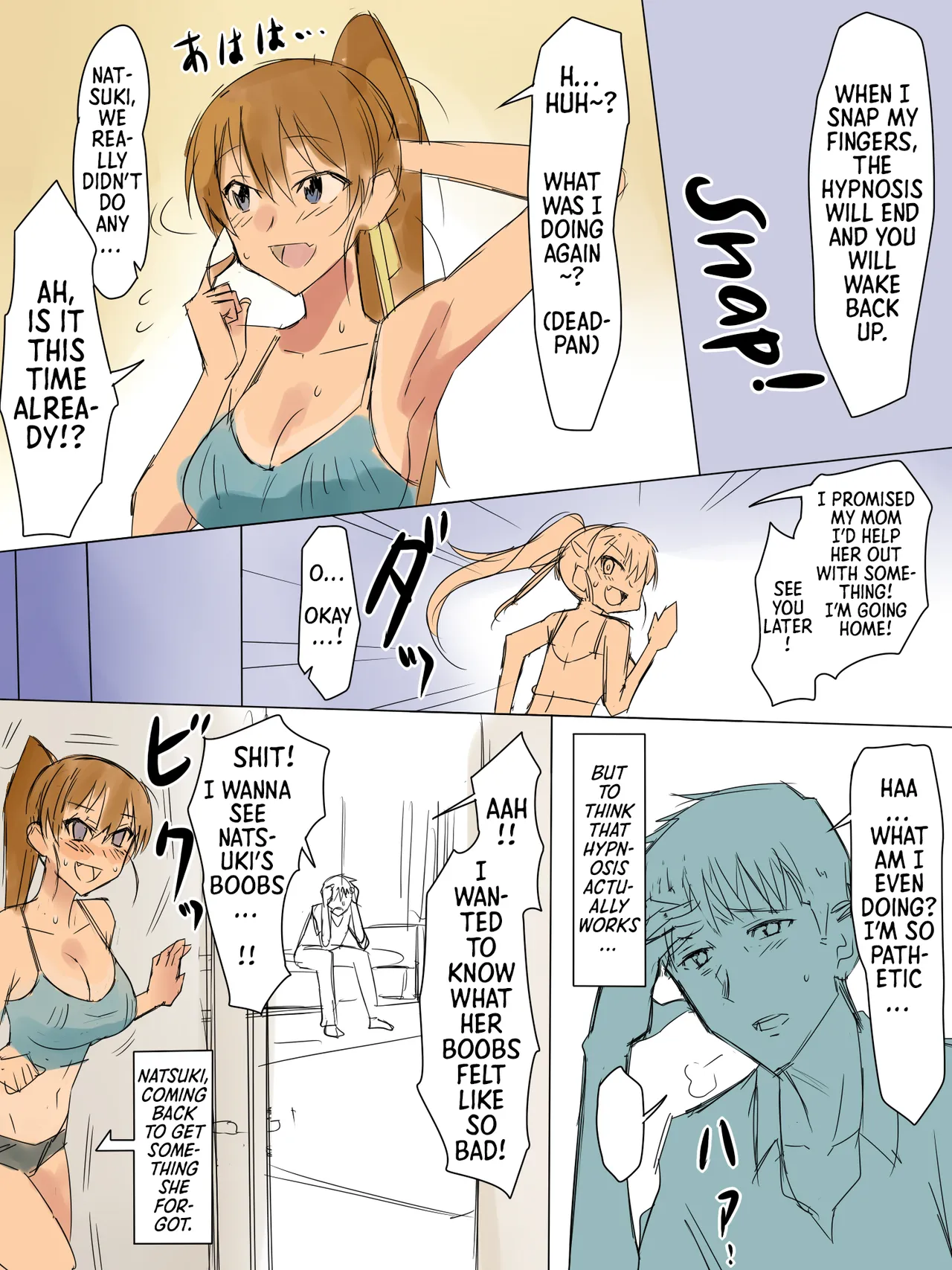 [Circle Kagemusya (Kagemusya)] A Story About Using Hypnosis to Make the Childhood Friend Who Was Like an Older Brother to Me into My Lover [English] [Morally Bankrupt Wizard Translations] image number 9