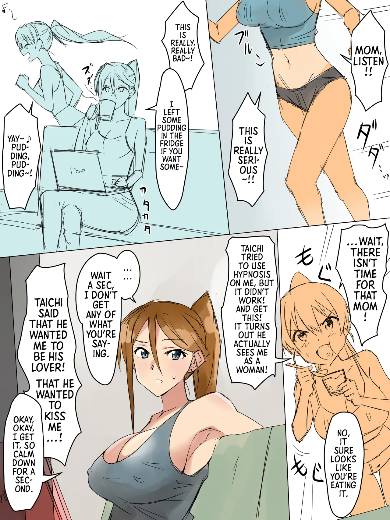 [Circle Kagemusya (Kagemusya)] A Story About Using Hypnosis to Make the Childhood Friend Who Was Like an Older Brother to Me into My Lover [English] [Morally Bankrupt Wizard Translations] image number 10