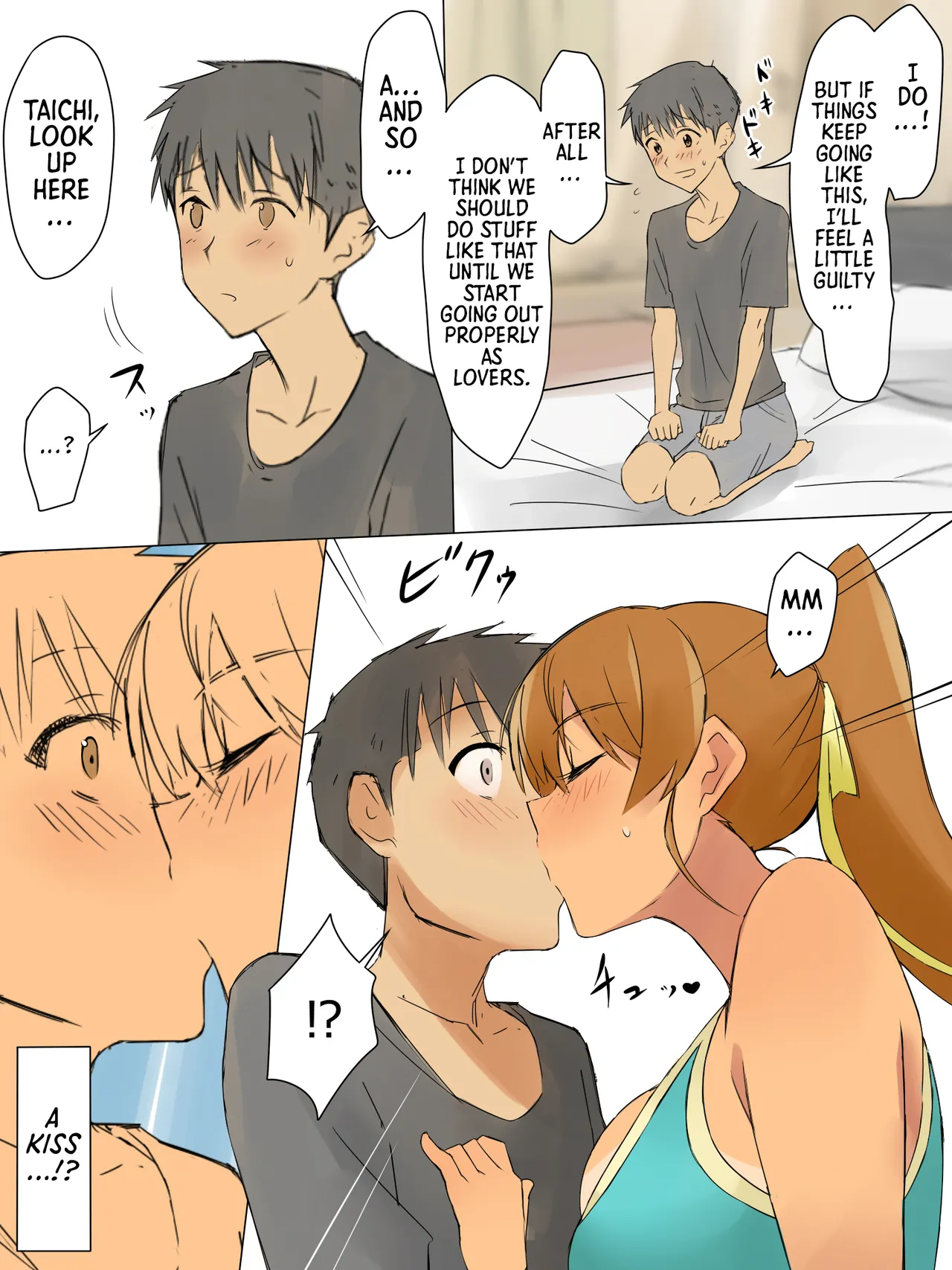 [Circle Kagemusya (Kagemusya)] A Story About Using Hypnosis to Make the Childhood Friend Who Was Like an Older Brother to Me into My Lover [English] [Morally Bankrupt Wizard Translations] image number 34