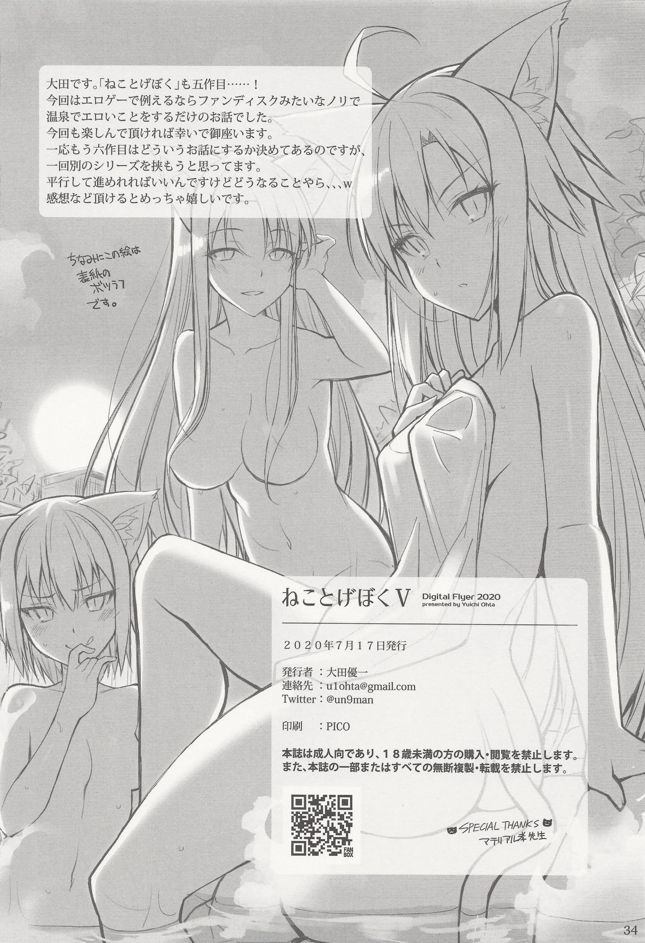 [Digital Flyer (Oota Yuuichi)] Neko to Geboku V 33eme image