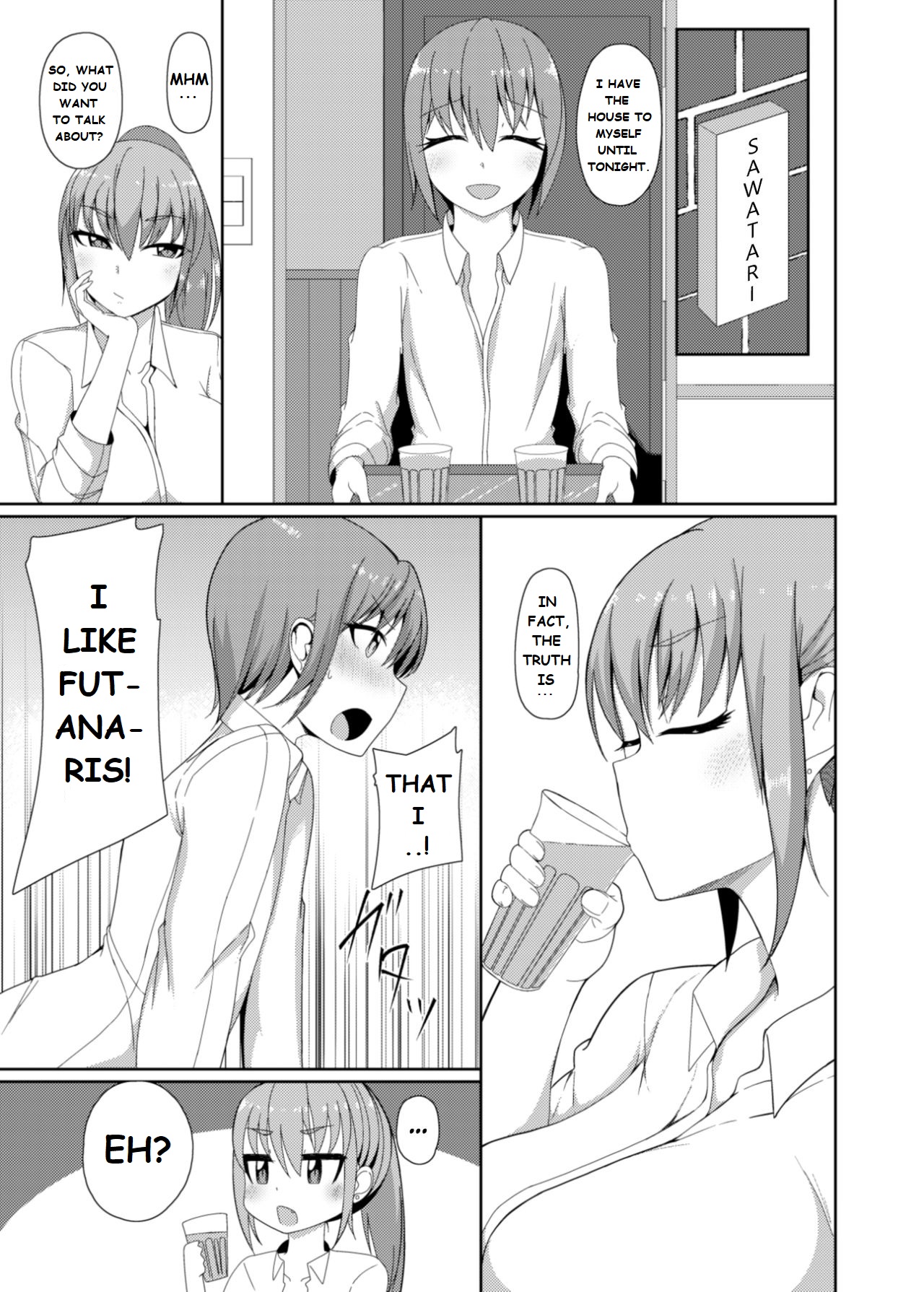 [Kamukamu! (Nmasse)] Classmate no Futanarikko | Yuuki And Mizuki [English] [Digital] image number 3