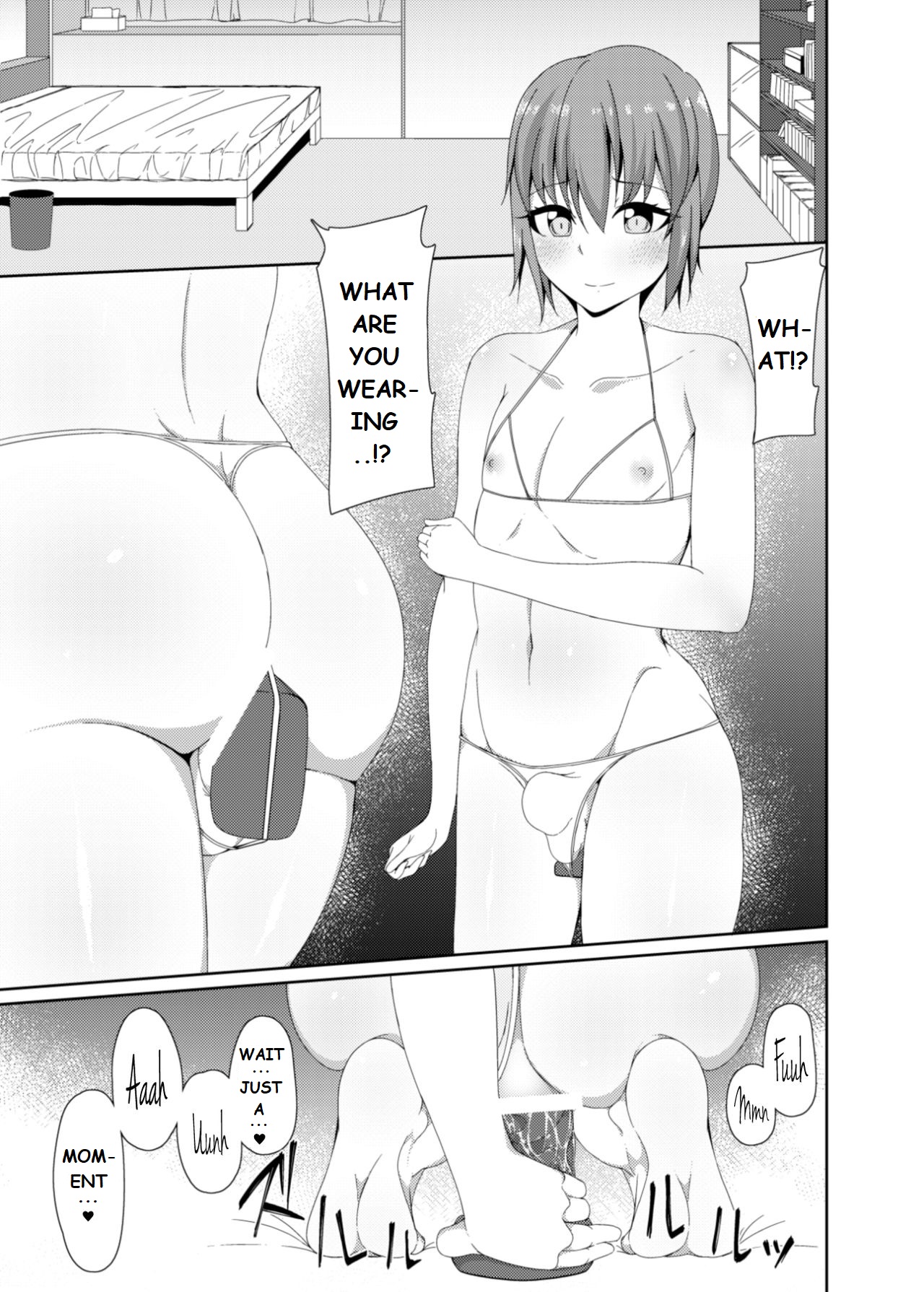 [Kamukamu! (Nmasse)] Classmate no Futanarikko | Yuuki And Mizuki [English] [Digital] image number 13