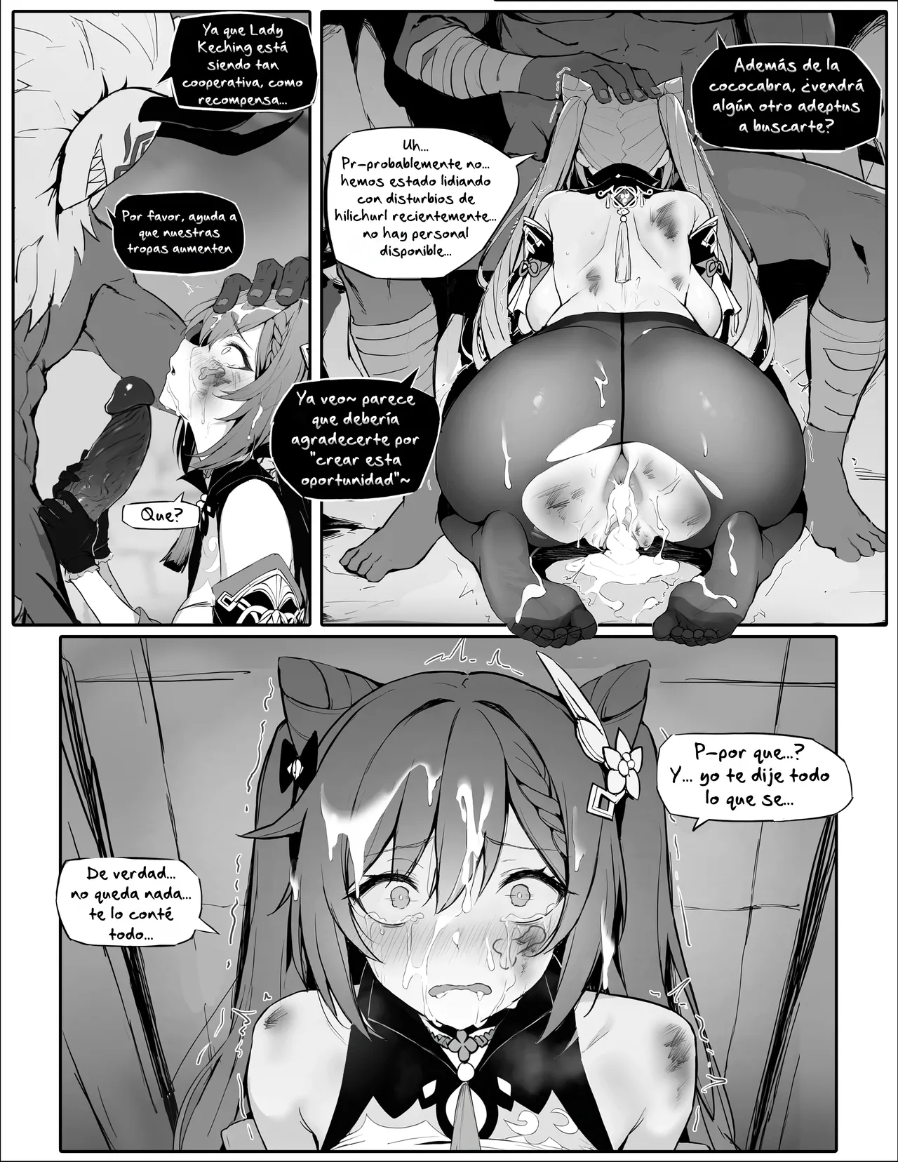 ¡Infiltración fallida! ¡Keqing se convierte en esclava sexual! image number 15