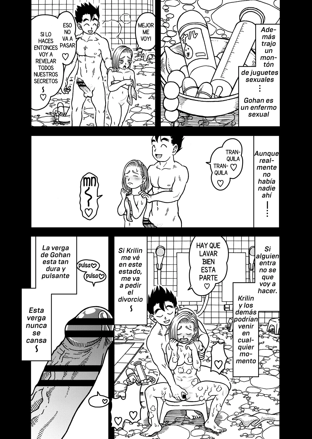 [Jeter Studio (Jeter)] 18-gou NTR Nakadashi on Parade 7 (Dragon Ball Z) [Spanish][Harenchi no Fansub] Bildnummer 20