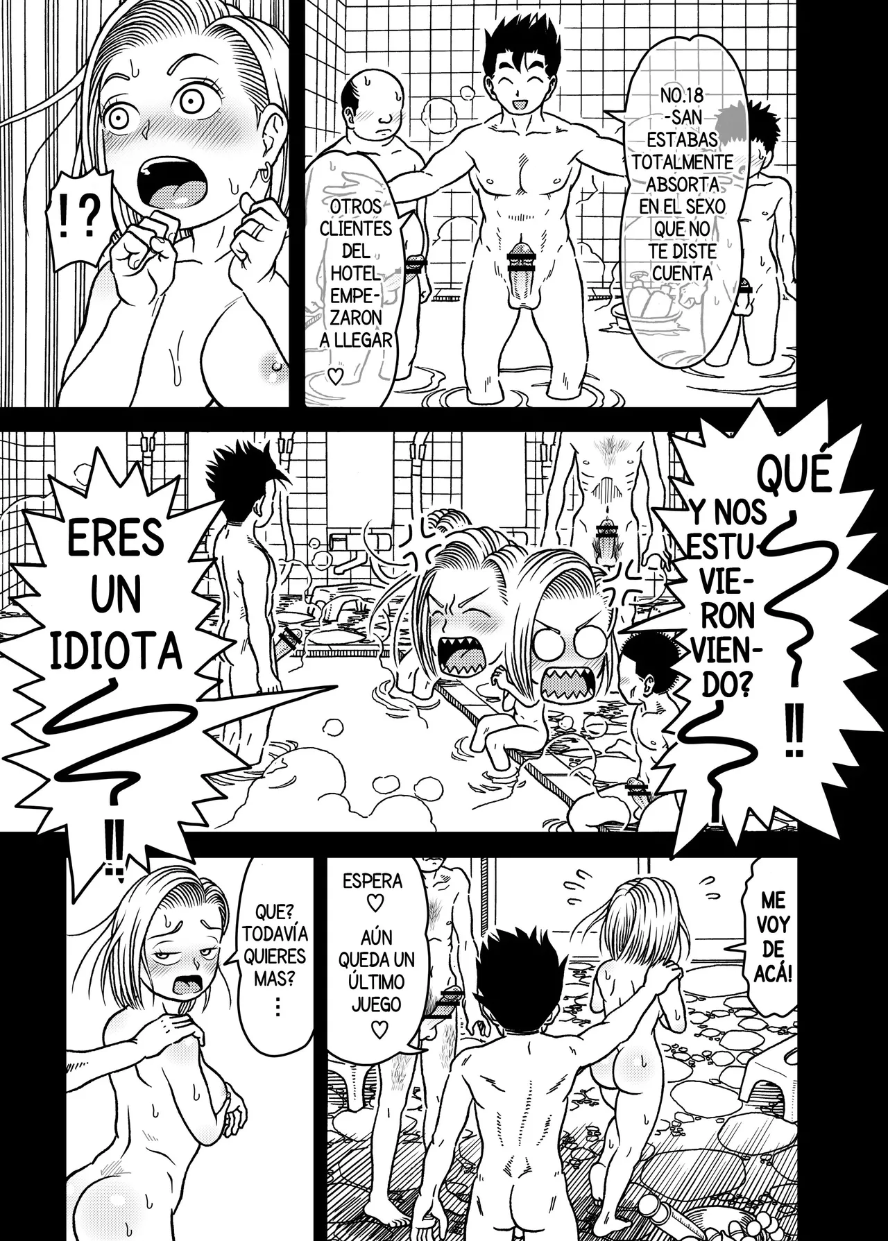 [Jeter Studio (Jeter)] 18-gou NTR Nakadashi on Parade 7 (Dragon Ball Z) [Spanish][Harenchi no Fansub] Bildnummer 29