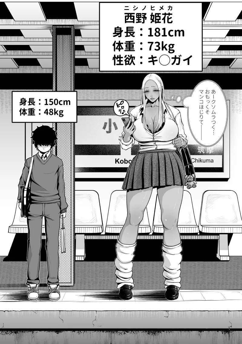 [Numata Kosaku (Numata)] Dekai Kuro Gal ni Shiborareru. numero di immagine  2