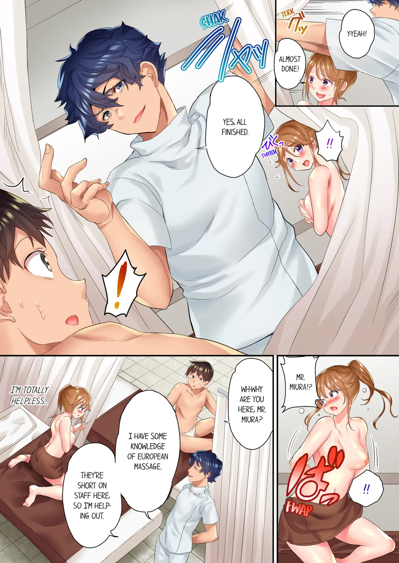 [Kazutaro] The NTR Massage Vol. 1 [English] [Decensored] [Ongoing] 图片编号 53