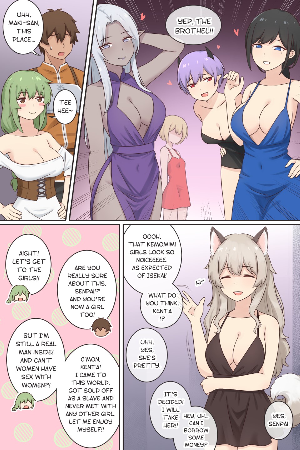 [RudySaki] TS Isekai Ch.1 image number 9