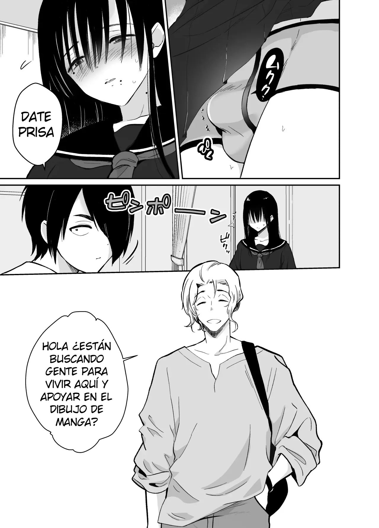 Mesu Ochi Share House Rin-kun Hen 〜 Mangaka Shibou no Kage Kya 2 nin ga Chara Otoko ni Oishiku [Delnero] [Spanish] 이미지 번호 10