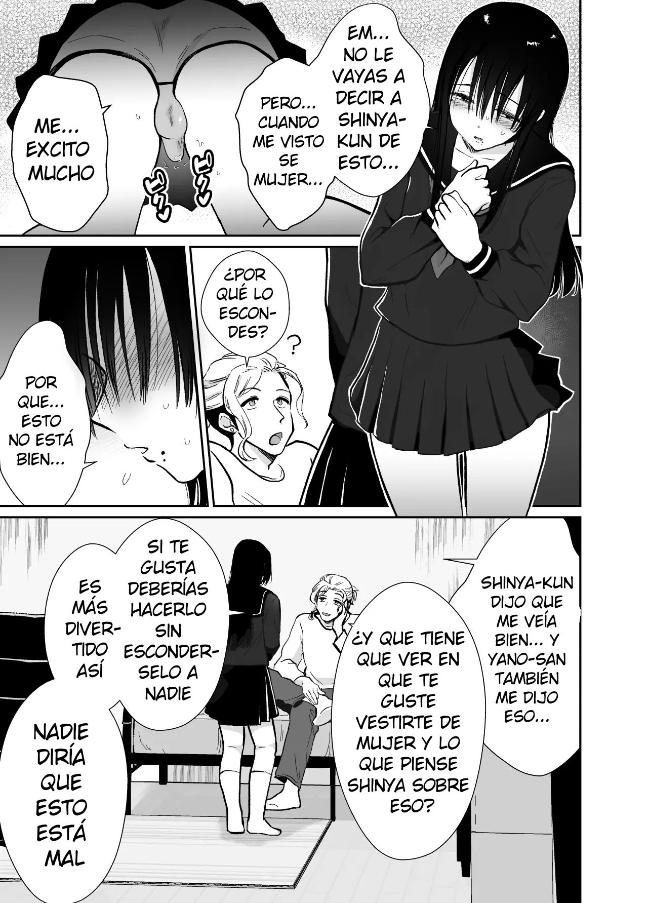 Mesu Ochi Share House Rin-kun Hen 〜 Mangaka Shibou no Kage Kya 2 nin ga Chara Otoko ni Oishiku [Delnero] [Spanish] 이미지 번호 22