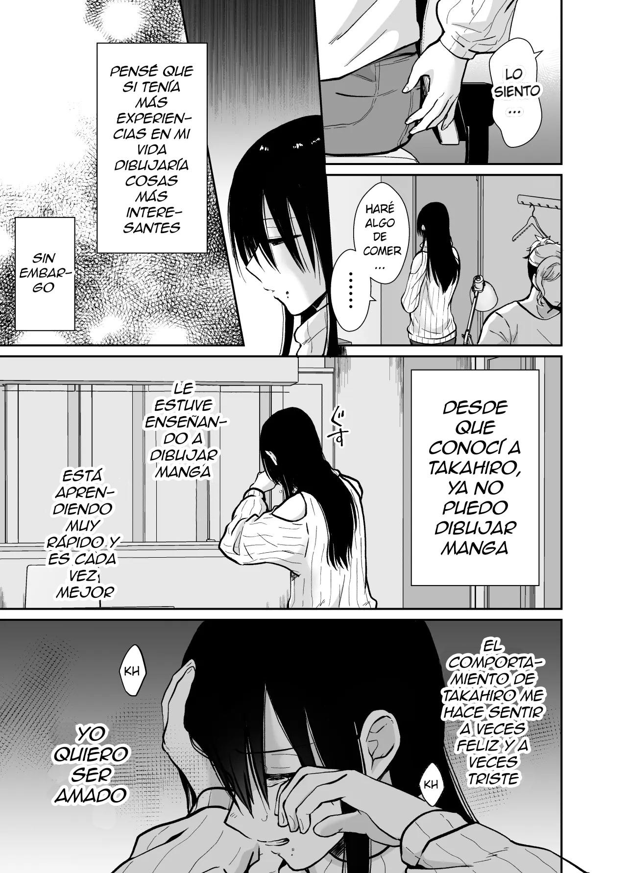 Mesu Ochi Share House Rin-kun Hen 〜 Mangaka Shibou no Kage Kya 2 nin ga Chara Otoko ni Oishiku [Delnero] [Spanish] 이미지 번호 50