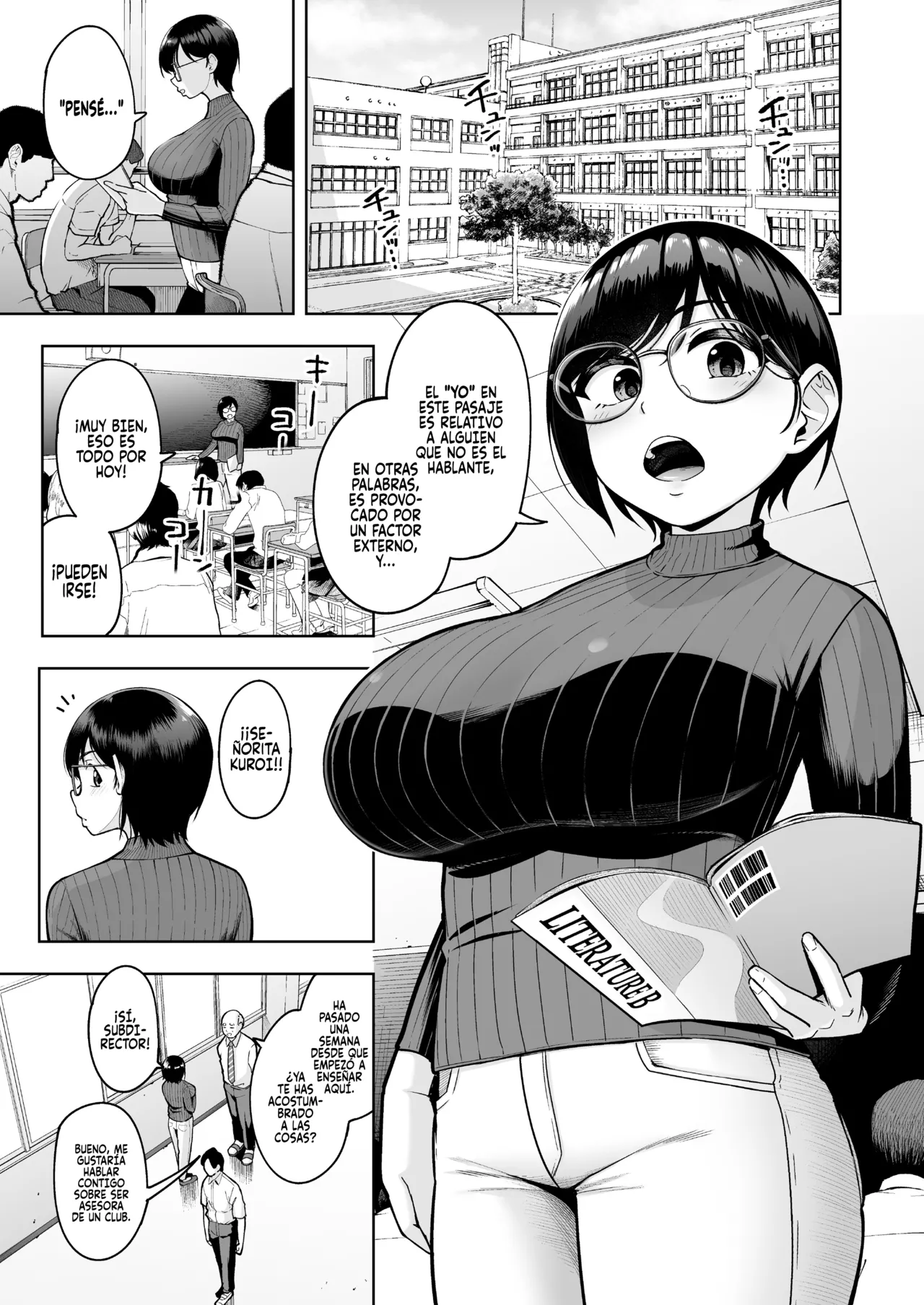 [Shittori Bouzu] AroThir Dokushin Josei Kyoushi wa Shishunki Danshi nanka Yori Tamattenda yo!｜¡Cachonda, Soltera, y Profesora! [Spanish] [Andreww857 = -A.W. SCAN-] [Digital] image number 3