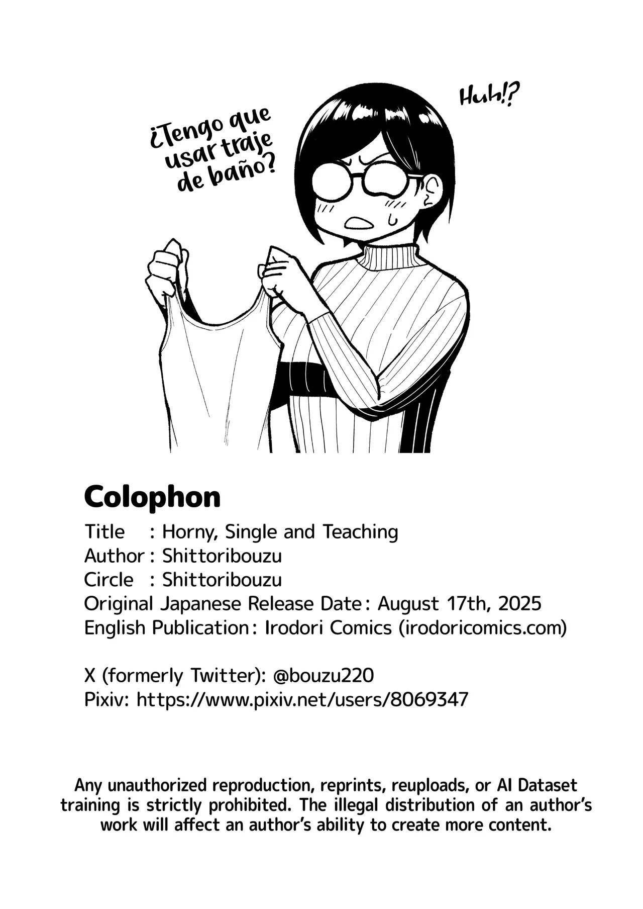 [Shittori Bouzu] AroThir Dokushin Josei Kyoushi wa Shishunki Danshi nanka Yori Tamattenda yo!｜¡Cachonda, Soltera, y Profesora! [Spanish] [Andreww857 = -A.W. SCAN-] [Digital] image number 50