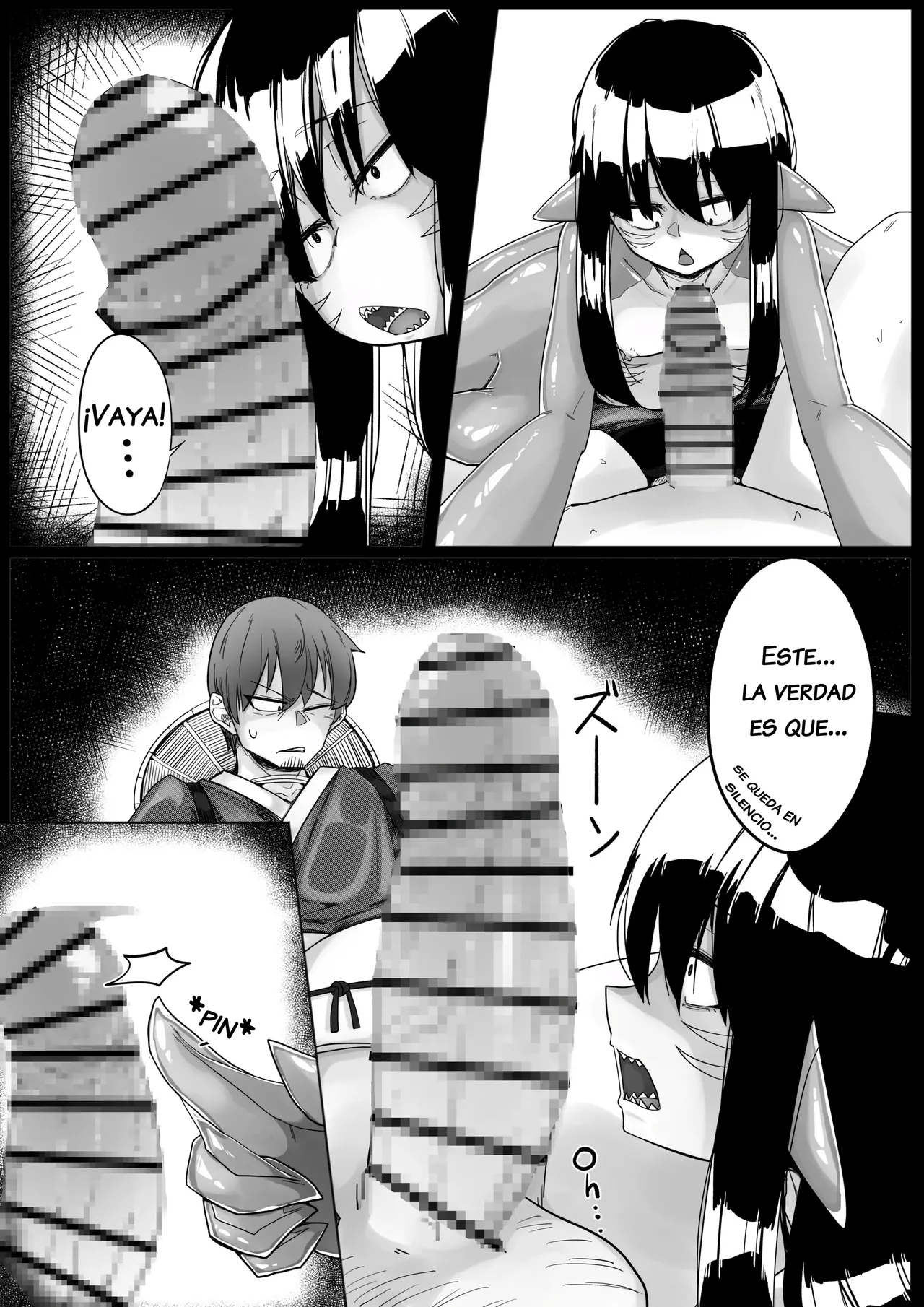 [Tyomoranma] Same Musume to Eroi Koto Suru | Haciendo cosas eroticas con una chica tiburon [Spanish] 画像番号 7