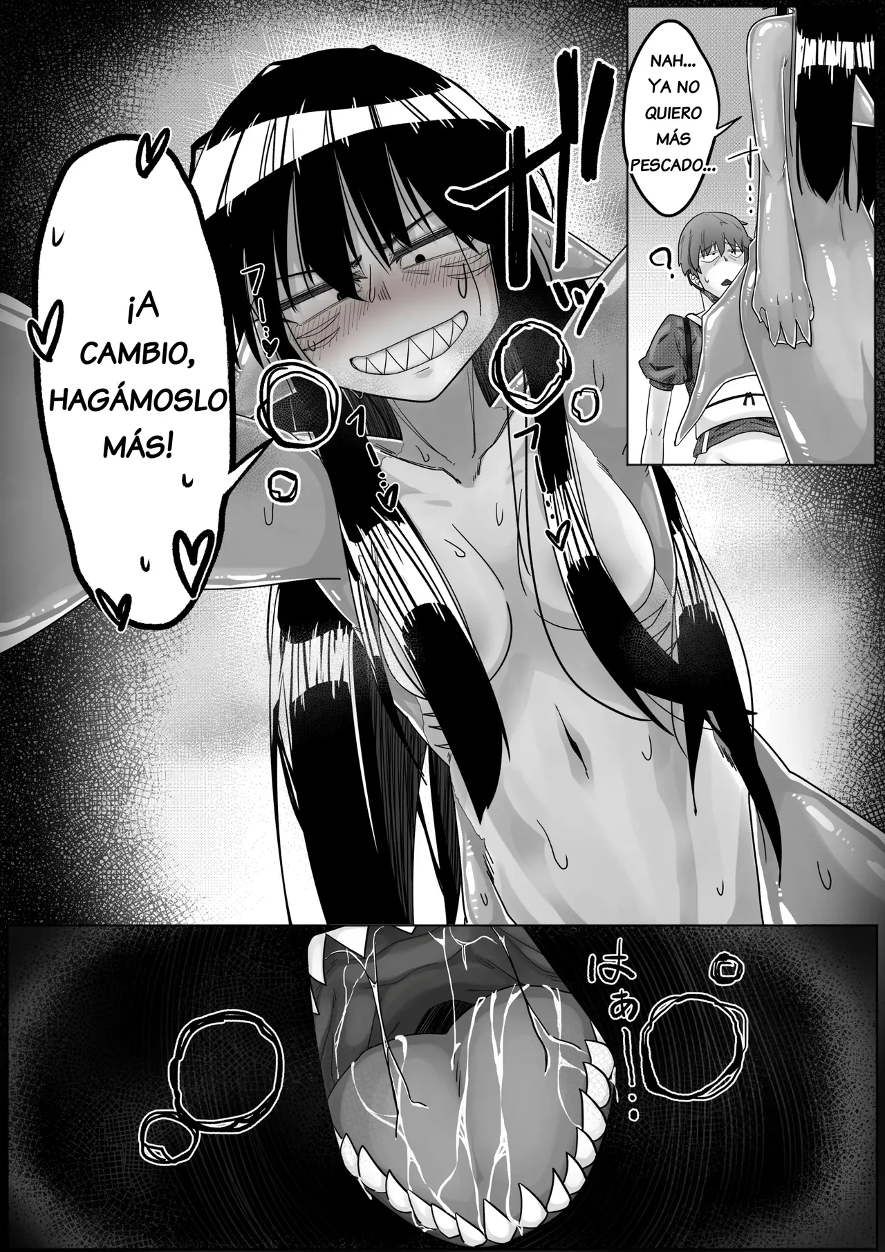 [Tyomoranma] Same Musume to Eroi Koto Suru | Haciendo cosas eroticas con una chica tiburon [Spanish] 画像番号 20
